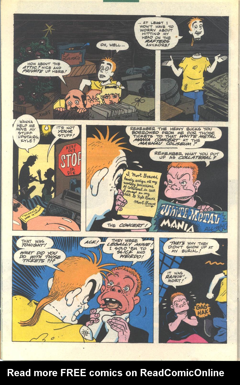 Read online Mort The Dead Teenager comic -  Issue #1 - 20