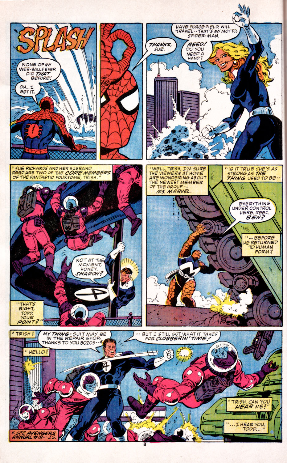 Read online Web of Spider-Man (1985) comic -  Issue # _Annual 5 - 8