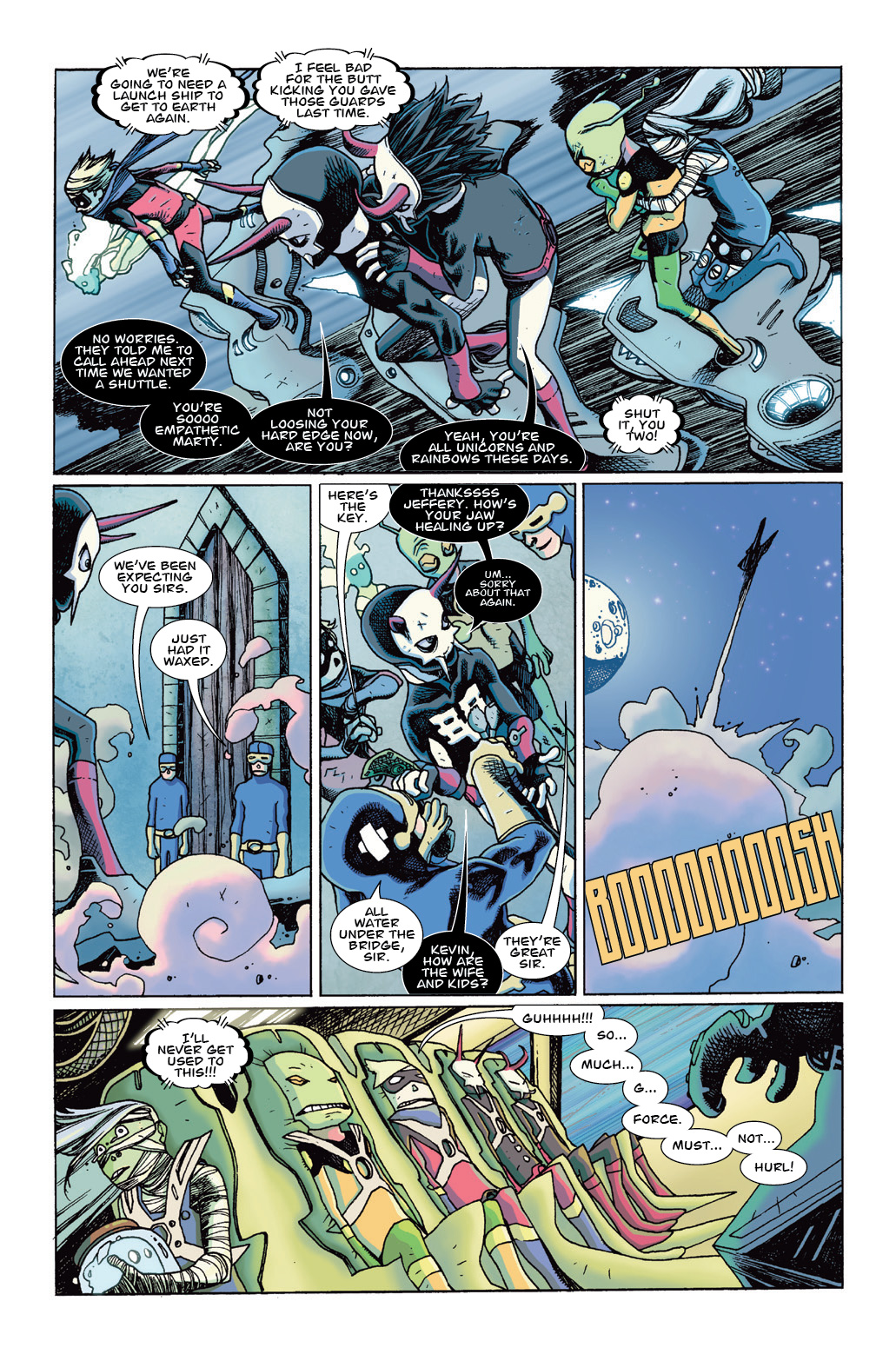 Read online Gladstone's School for World Conquerors (2013) comic -  Issue #4 - 5