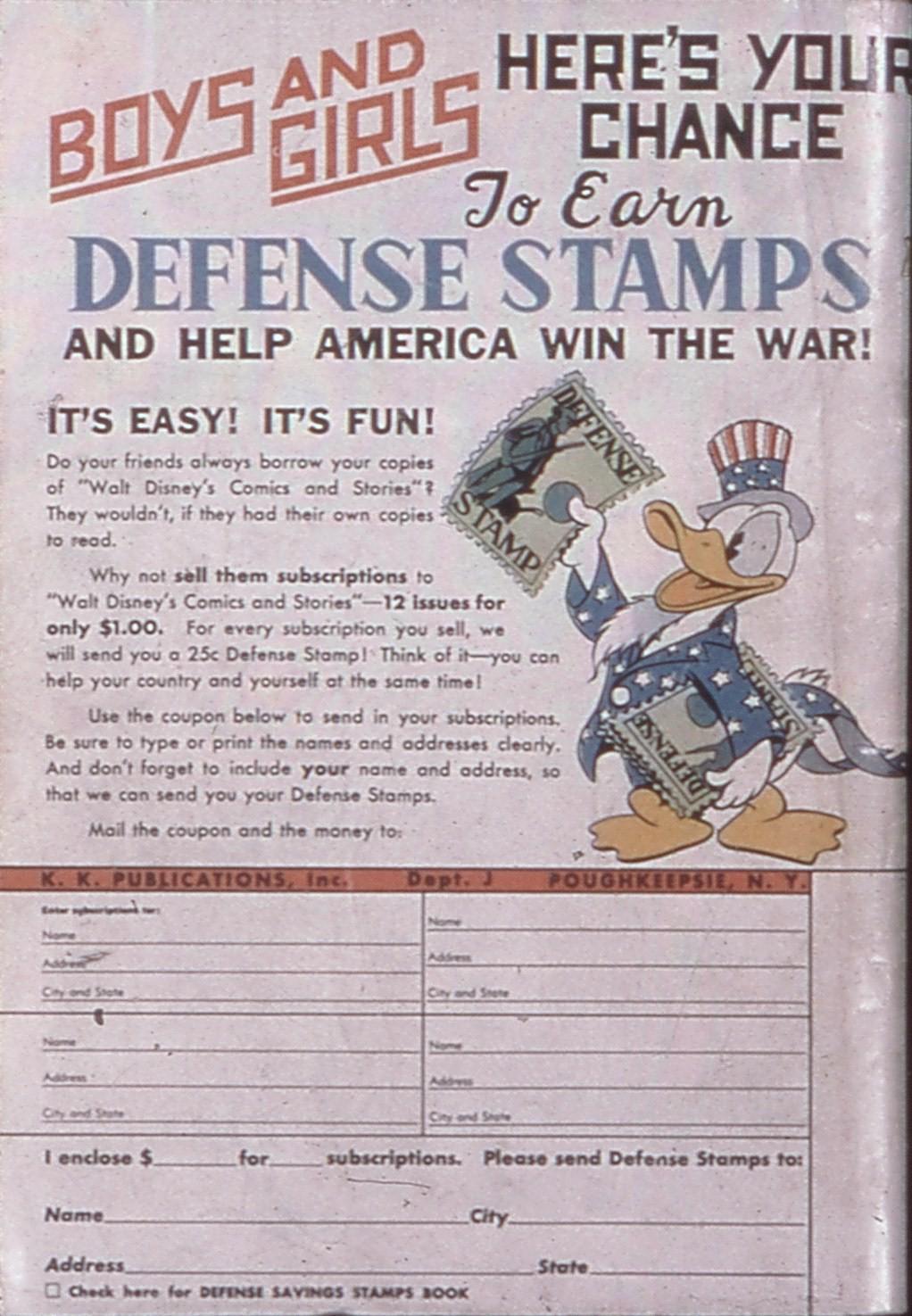 Read online Walt Disney's Comics and Stories comic -  Issue #21 - 68