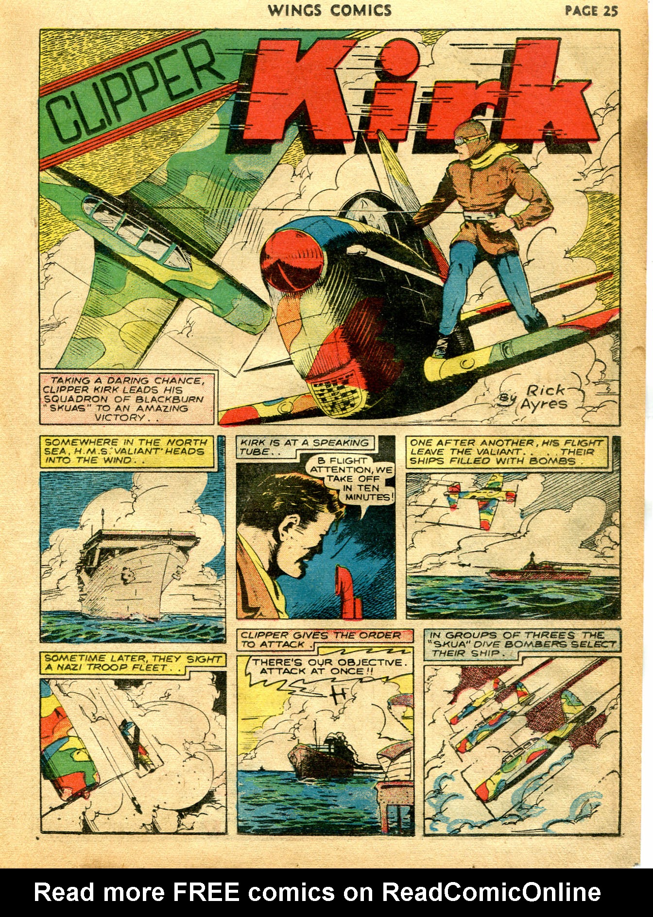 Read online Wings Comics comic -  Issue #5 - 27