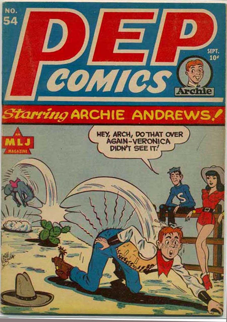 Read online Pep Comics comic -  Issue #54 - 1