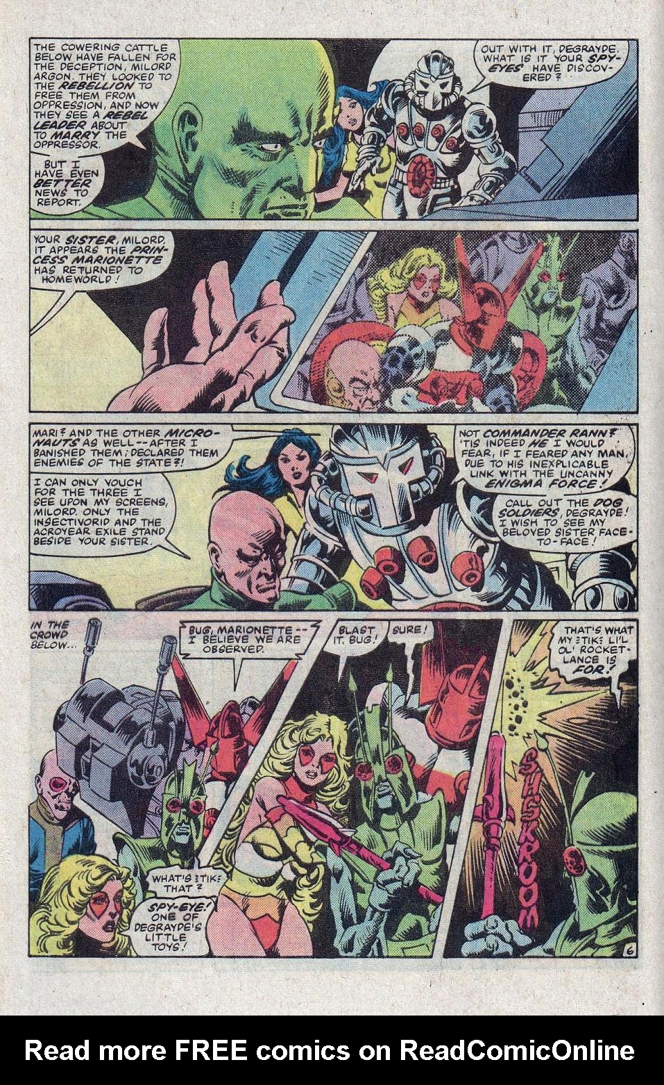 Read online Micronauts (1979) comic -  Issue #43 - 7