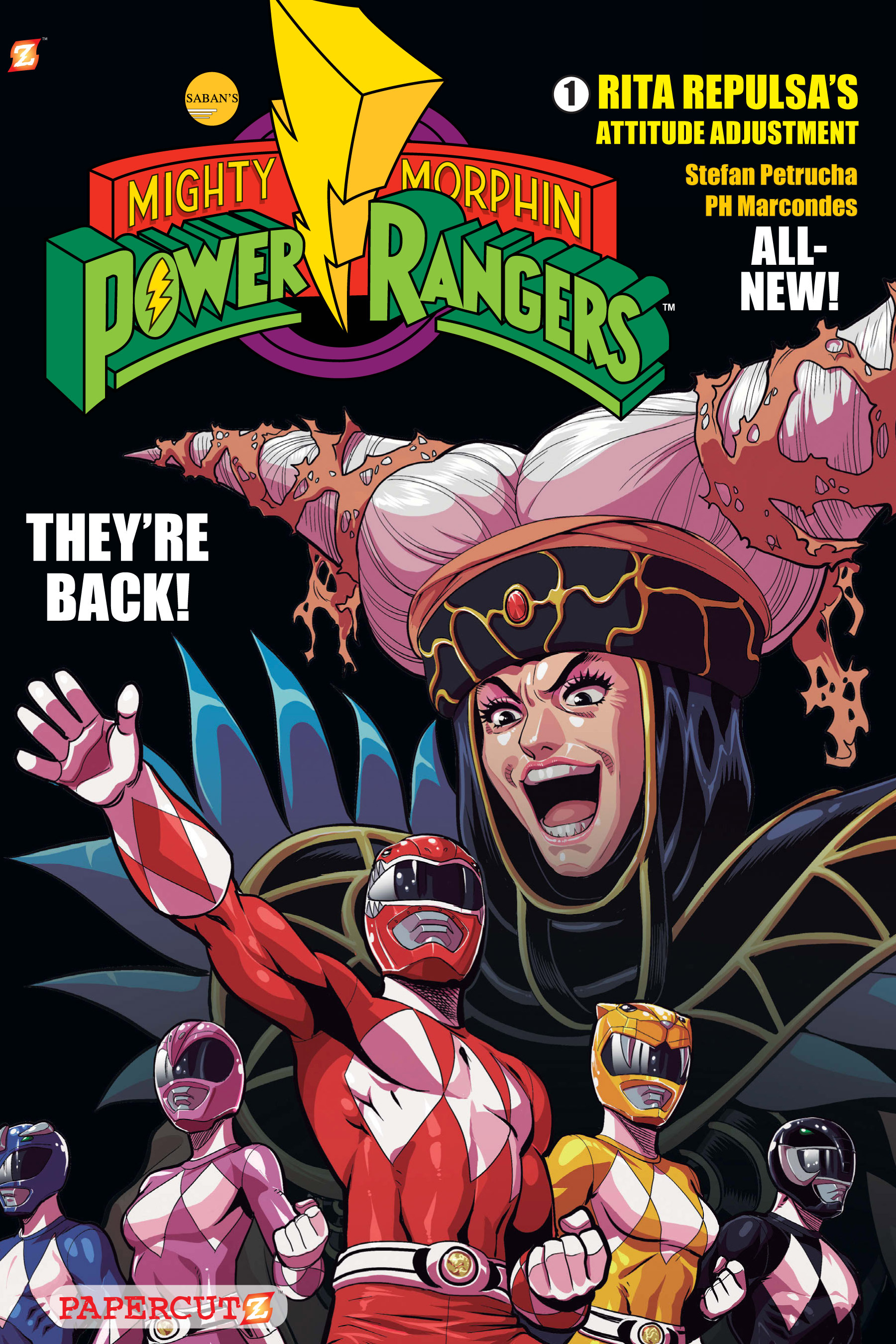 Read online Mighty Morphin Power Rangers: Rita Repulsa's Attitude Adjustment comic -  Issue # Full - 1