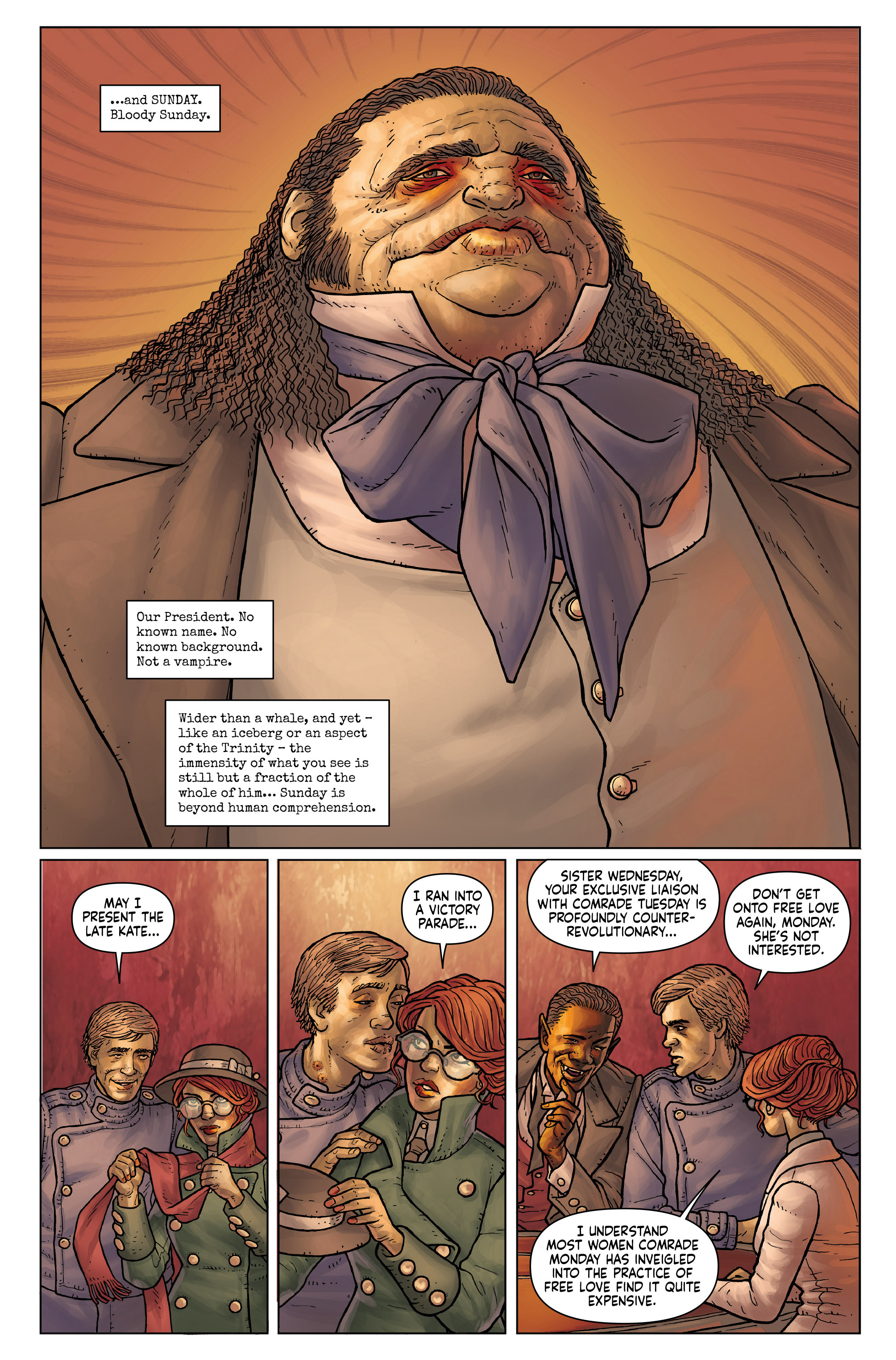 Read online Anno Dracula comic -  Issue #1 - 12
