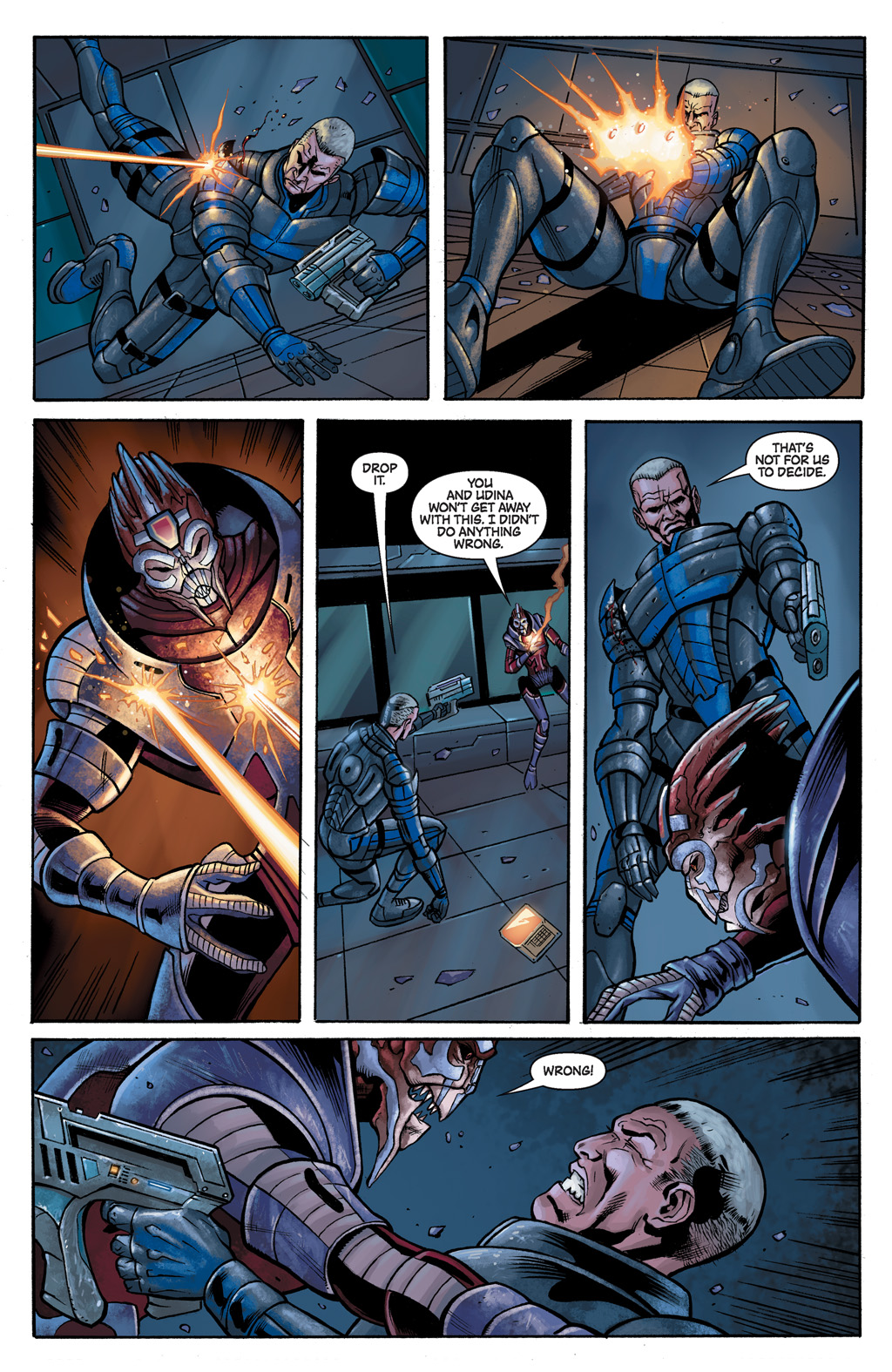 Read online Mass Effect Incursion / Inquisition comic -  Issue # Full - 16