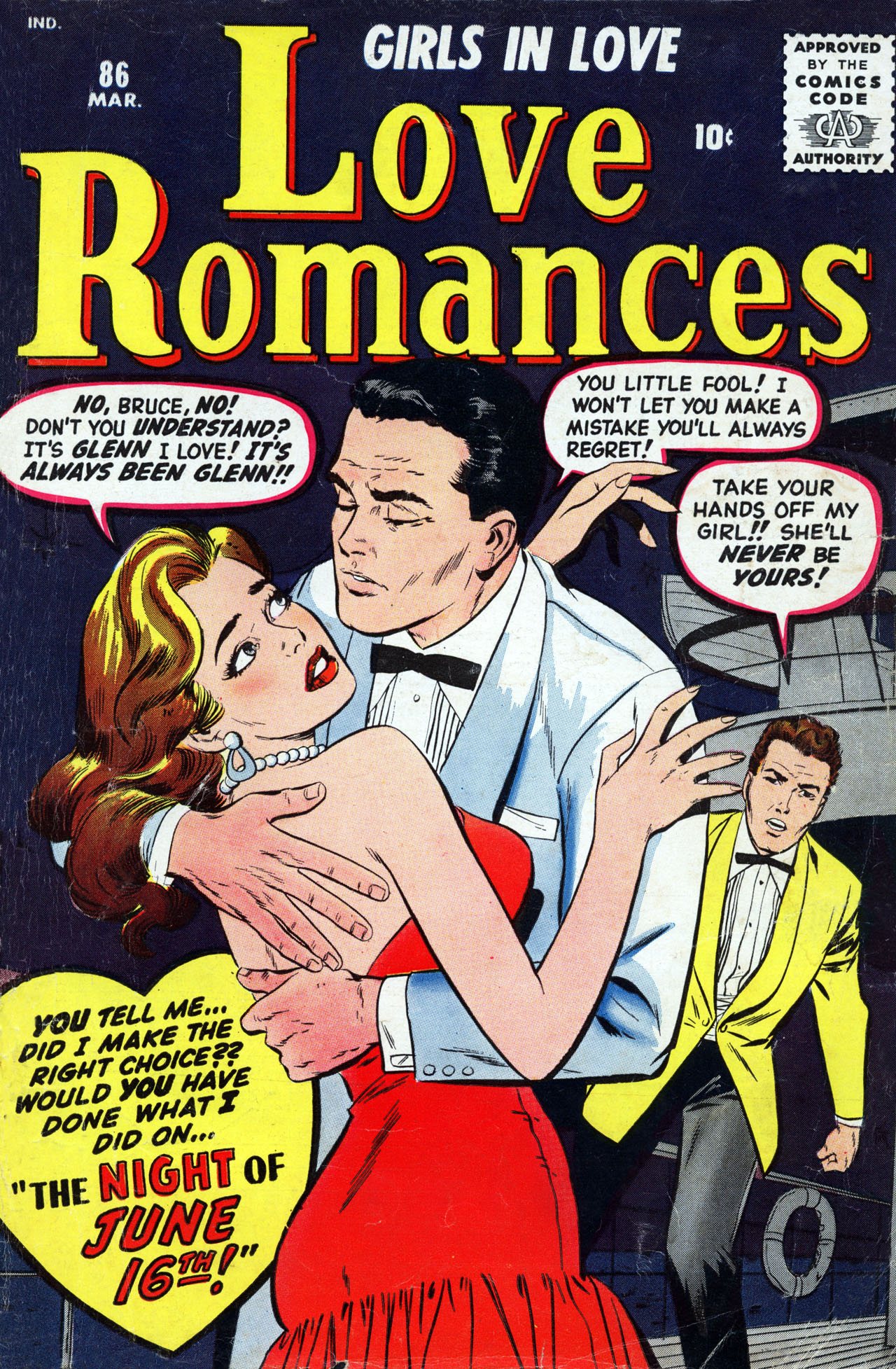 Read online Love Romances comic -  Issue #86 - 1