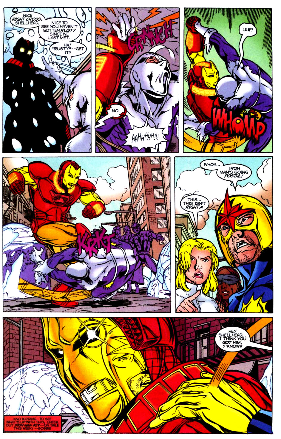 Read online New Warriors (1999) comic -  Issue #9 - 13