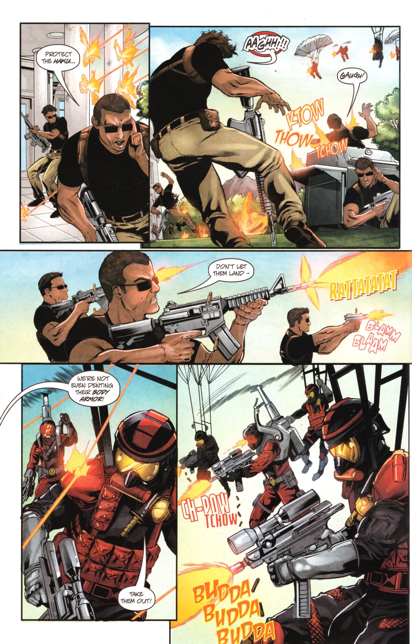 Read online G.I. Joe vs. Cobra comic -  Issue #8 - 4