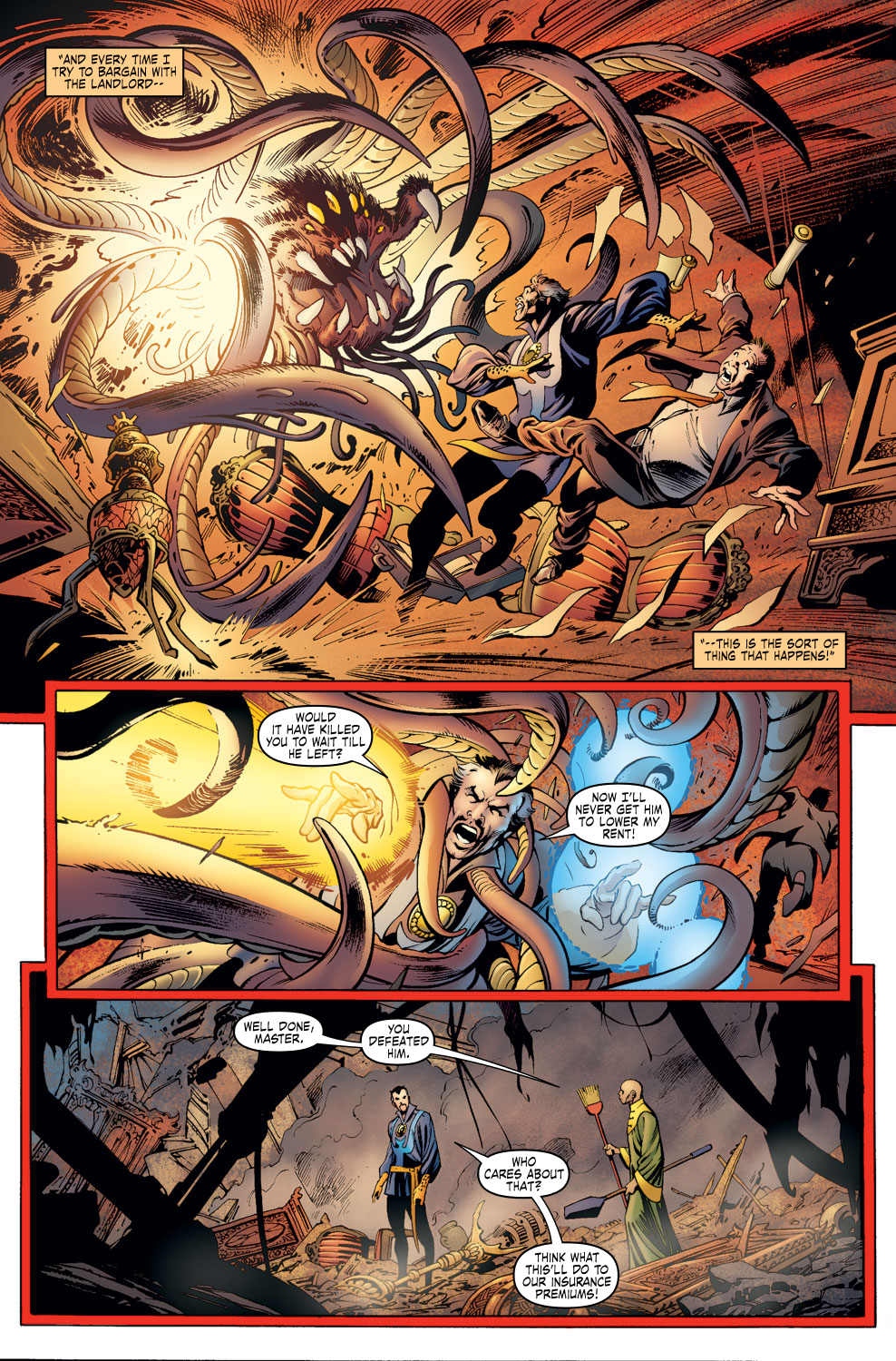 Read online Stan Lee Meets Doctor Strange comic -  Issue # Full - 8