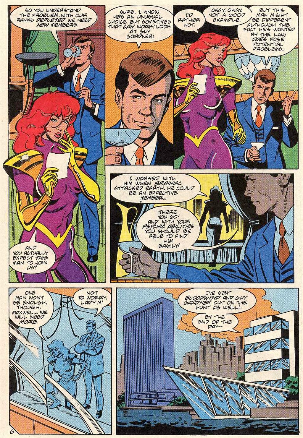 Read online Justice League America comic -  Issue #71 - 9