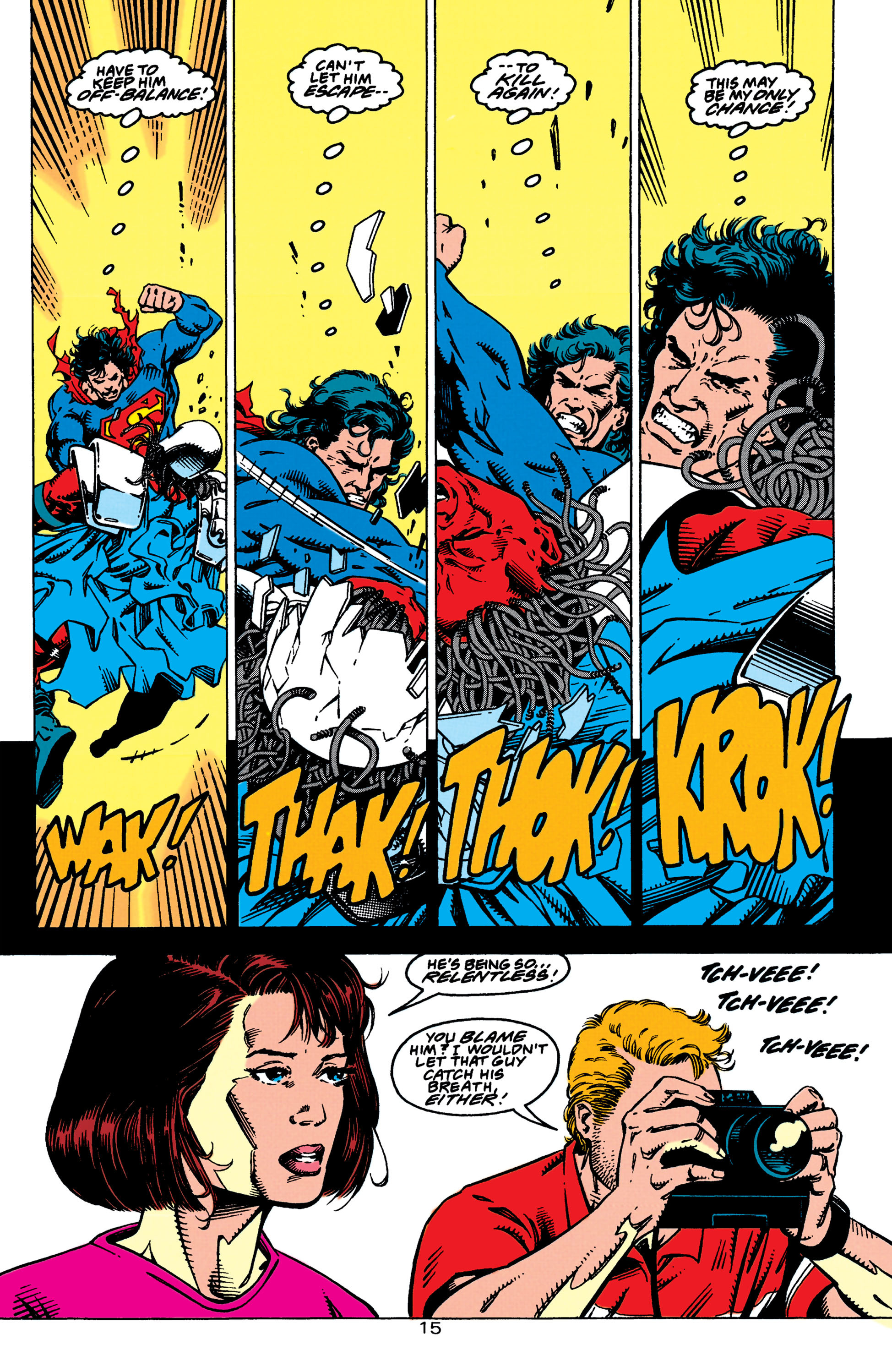 Read online Adventures of Superman (1987) comic -  Issue #515 - 15