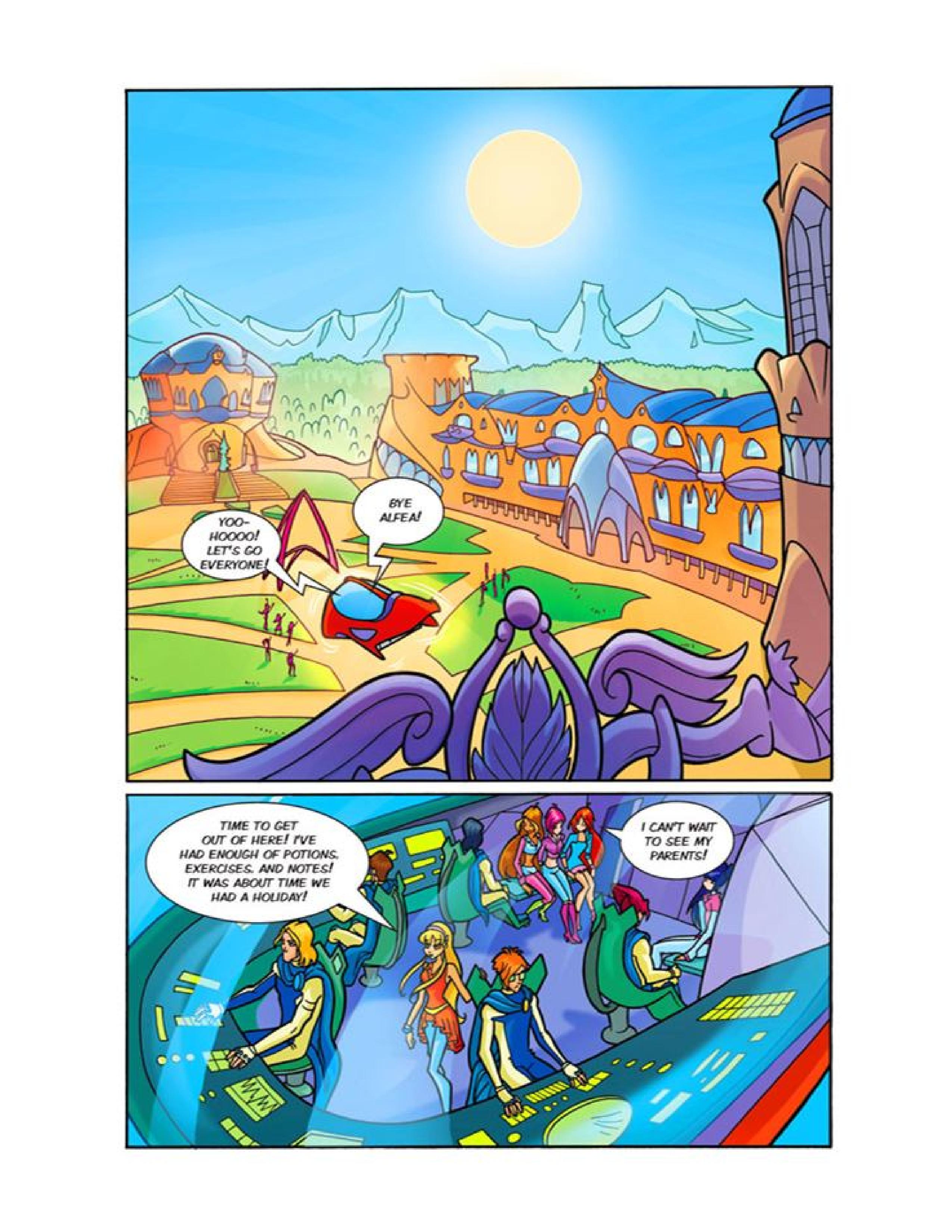Read online Winx Club Comic comic -  Issue #51 - 2