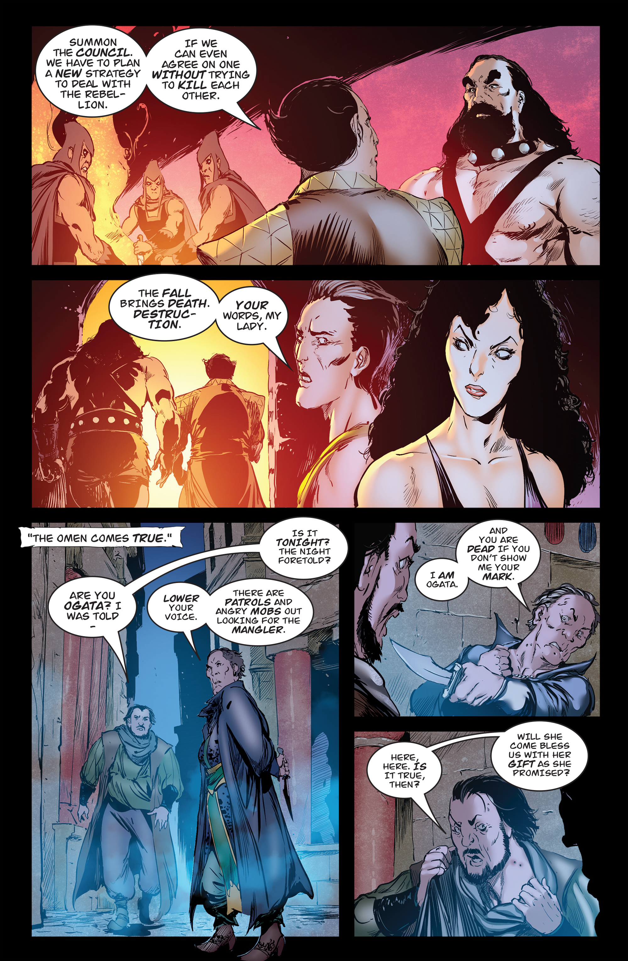 Read online Queen of Vampires comic -  Issue #7 - 14
