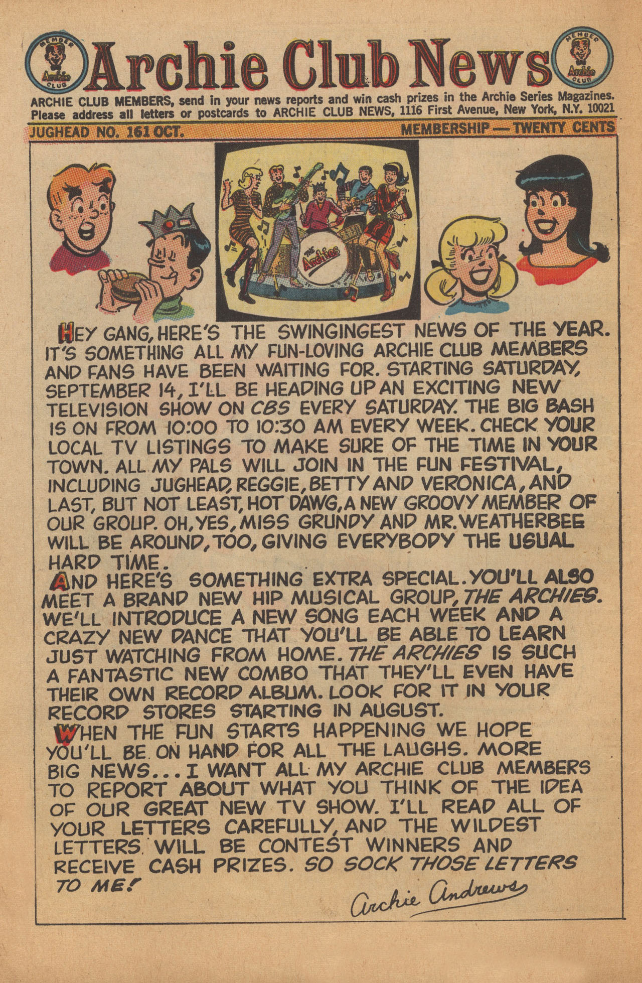 Read online Jughead (1965) comic -  Issue #161 - 10