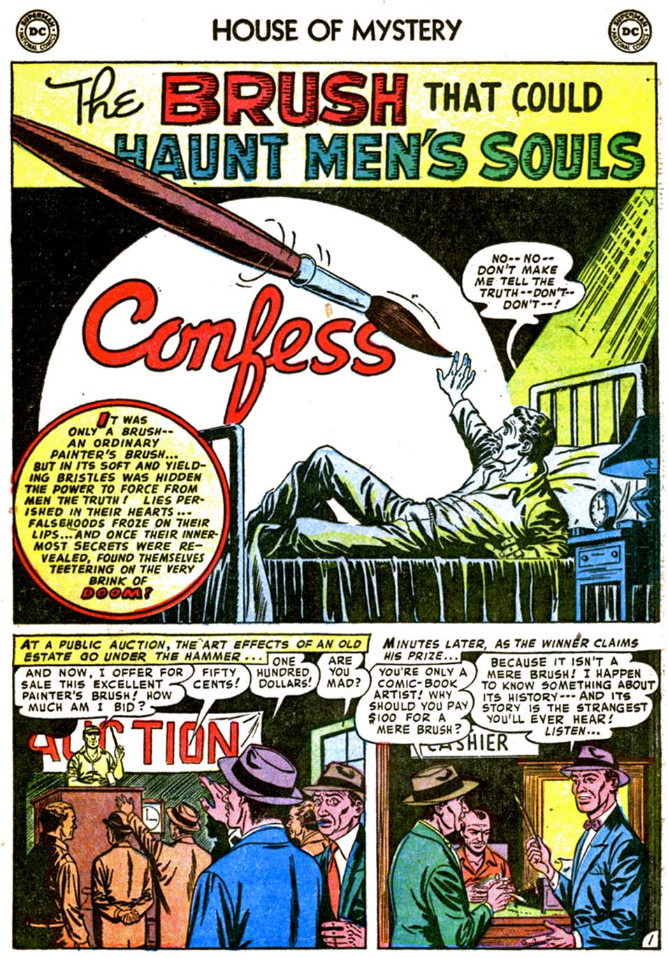 Read online House of Mystery (1951) comic -  Issue #10 - 13