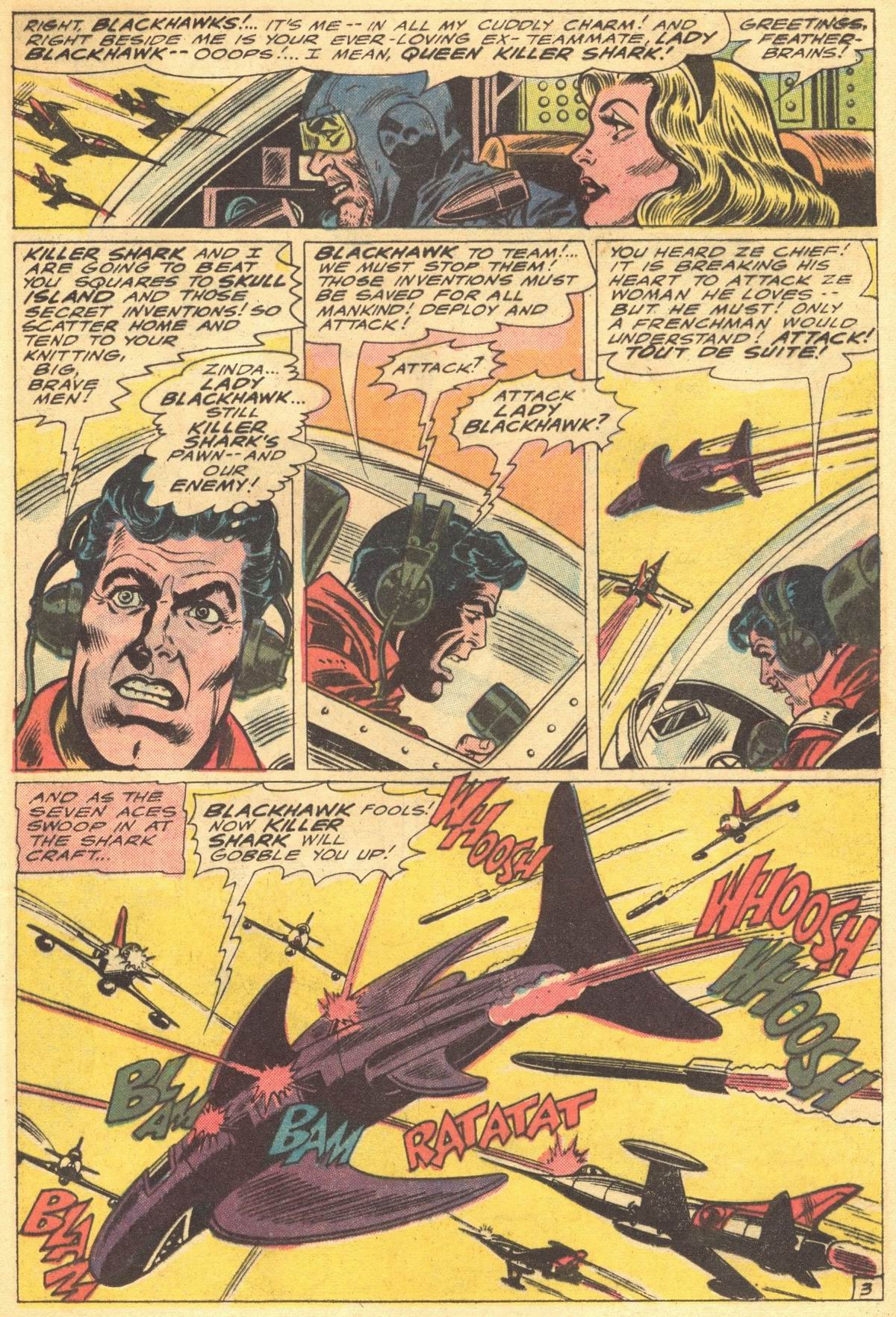 Read online Blackhawk (1957) comic -  Issue #216 - 5