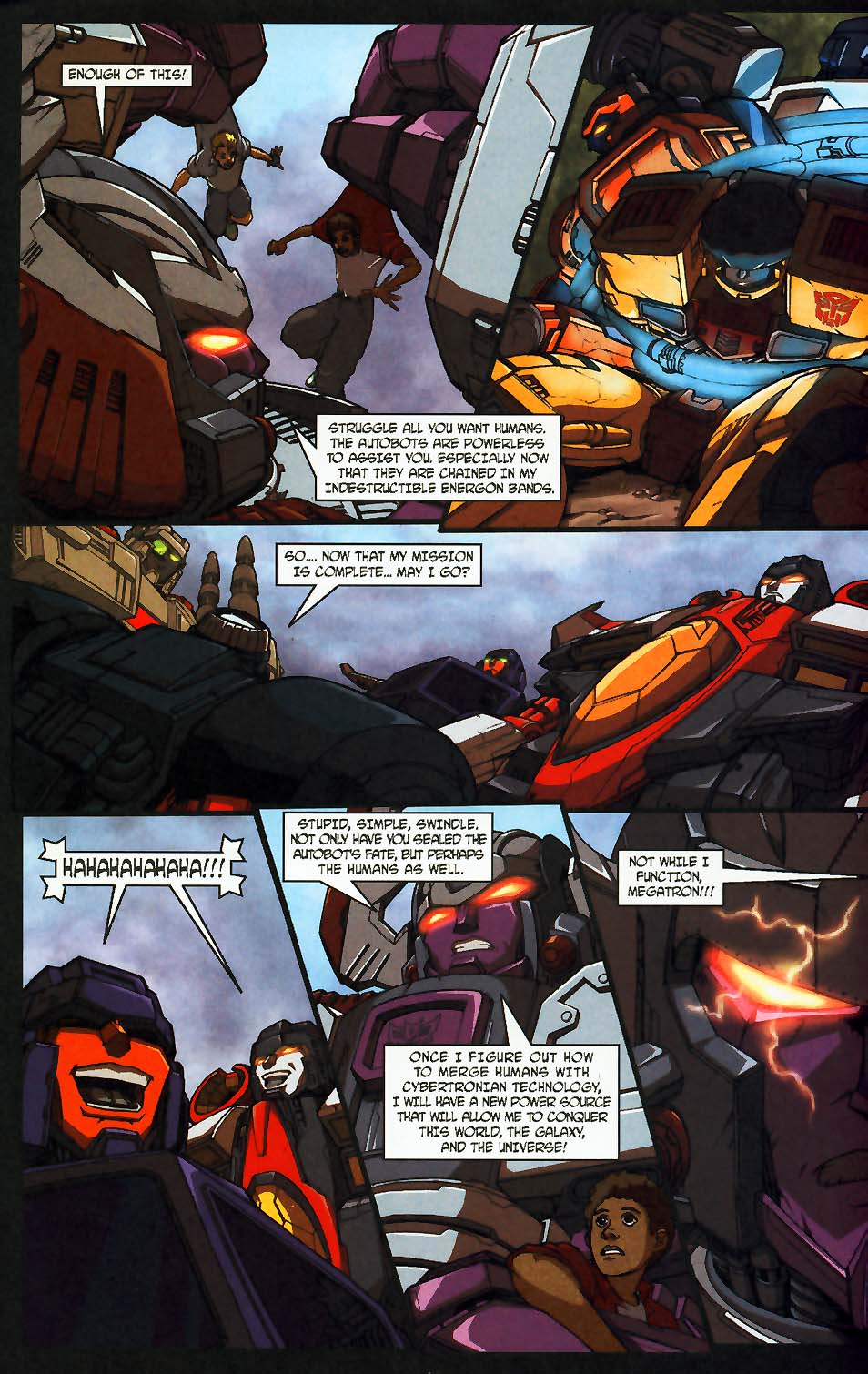 Read online Transformers Armada: Free Comic Book Day Edition comic -  Issue # Full - 15