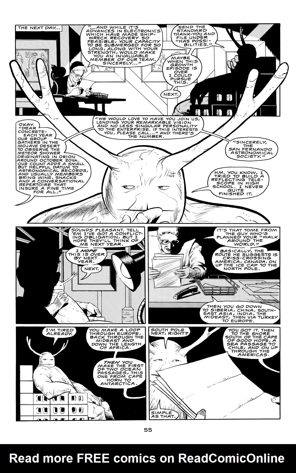 Read online Concrete (2005) comic -  Issue # TPB 2 - 54