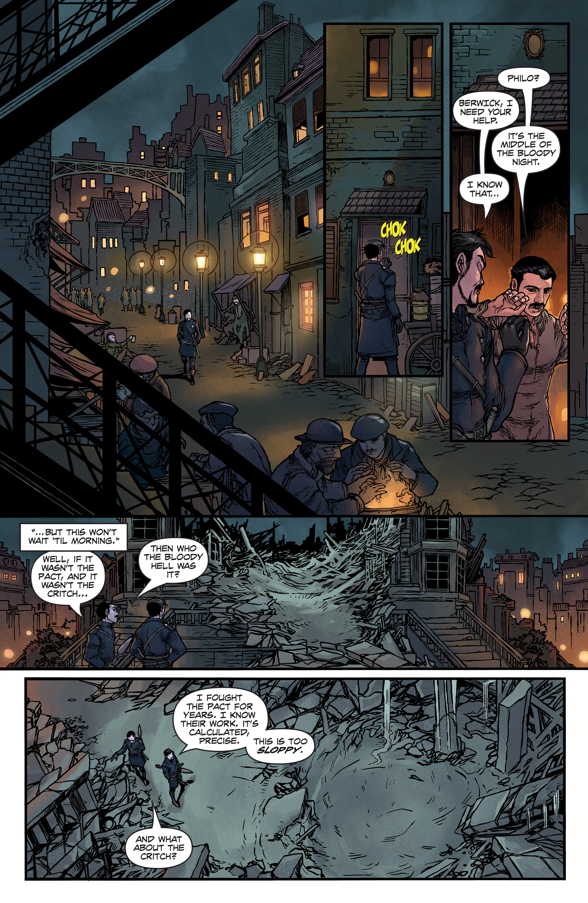 Read online Carnival Row: From the Dark comic -  Issue # Full - 16