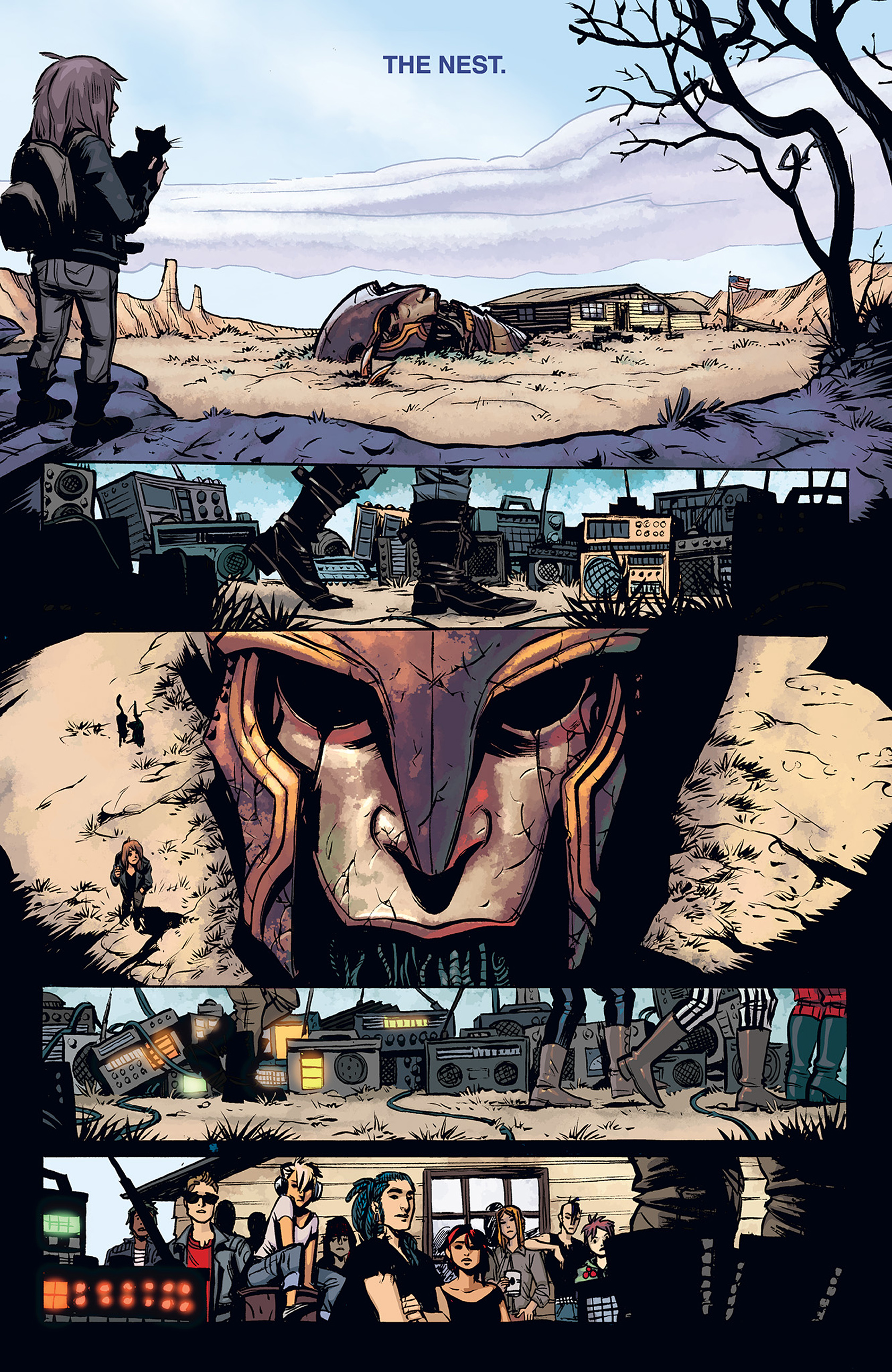 Read online The True Lives Of The Fabulous Killjoys comic -  Issue #1 - 17