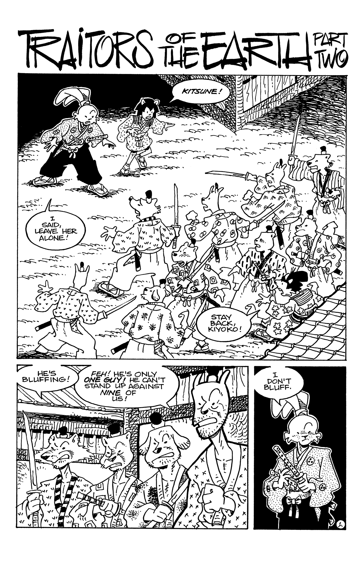 Read online Usagi Yojimbo (1996) comic -  Issue #118 - 3