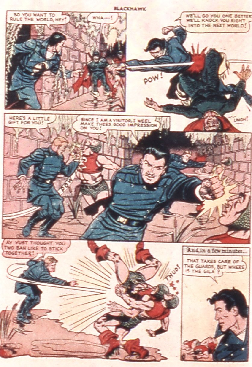 Read online Blackhawk (1957) comic -  Issue #23 - 22