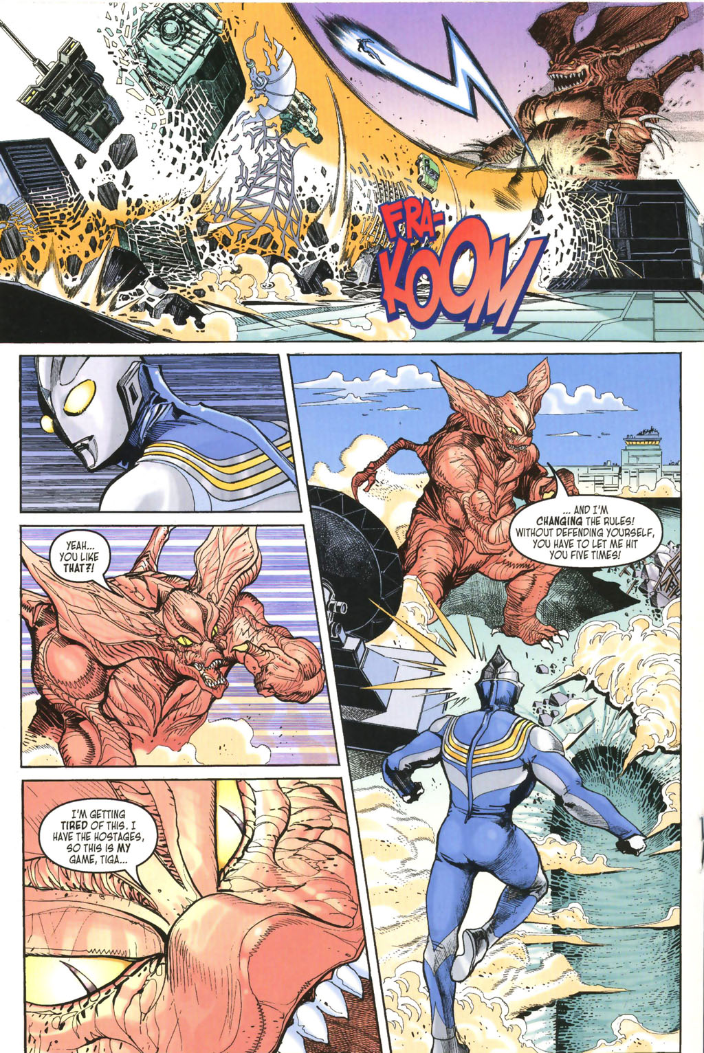 Read online Ultraman Tiga comic -  Issue #9 - 18