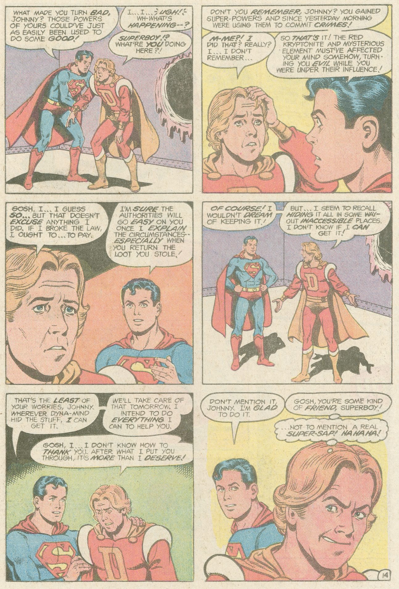 The New Adventures of Superboy 43 Page 14