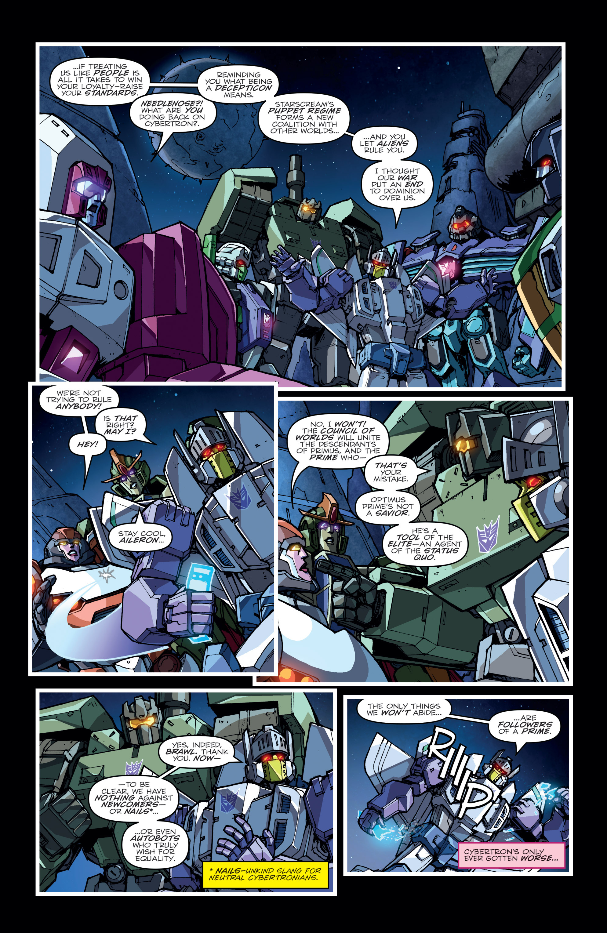 Read online The Transformers (2014) comic -  Issue #44 - 9