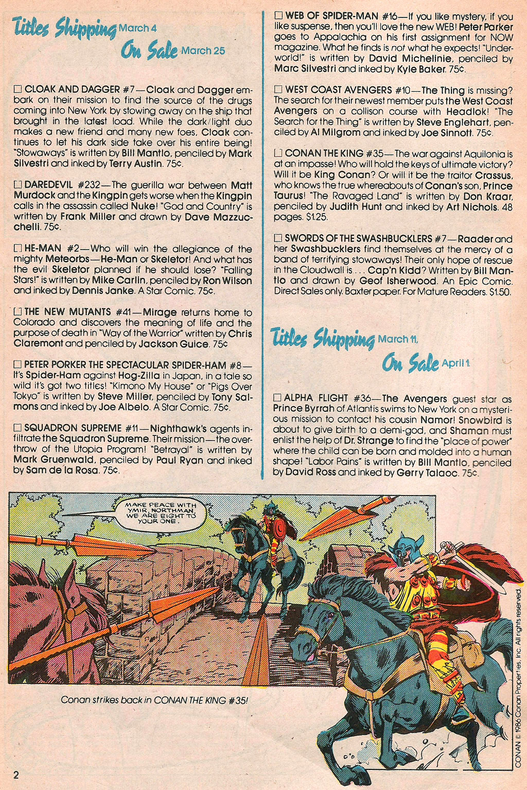 Read online Marvel Age comic -  Issue #39 - 4