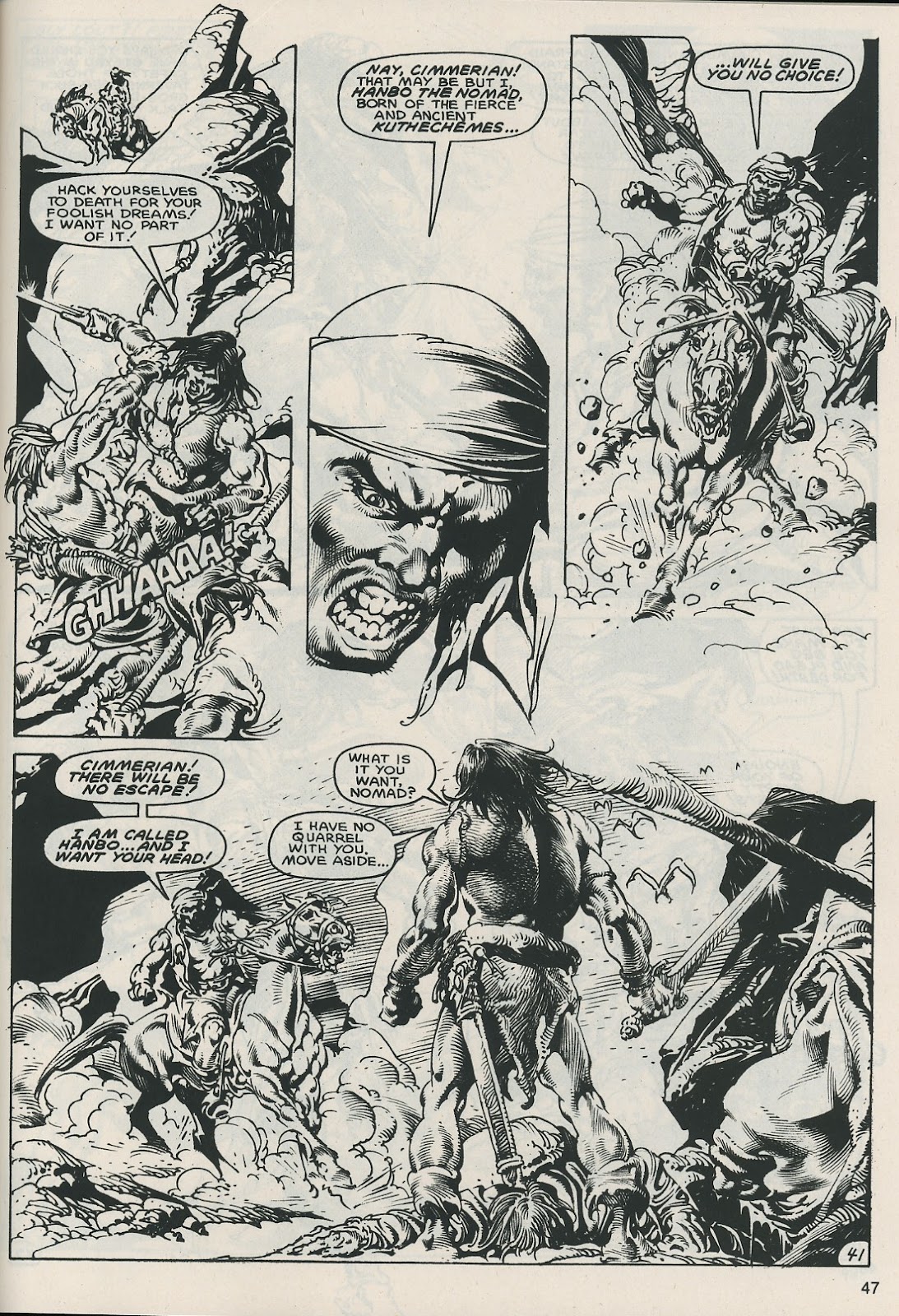 The Savage Sword Of Conan issue 121 - Page 47