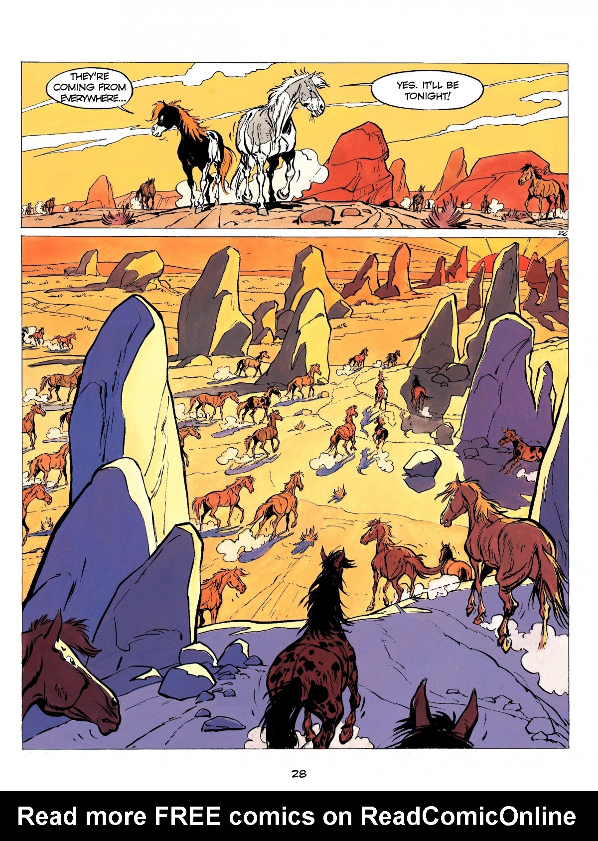 Read online Yakari comic -  Issue #12 - 28