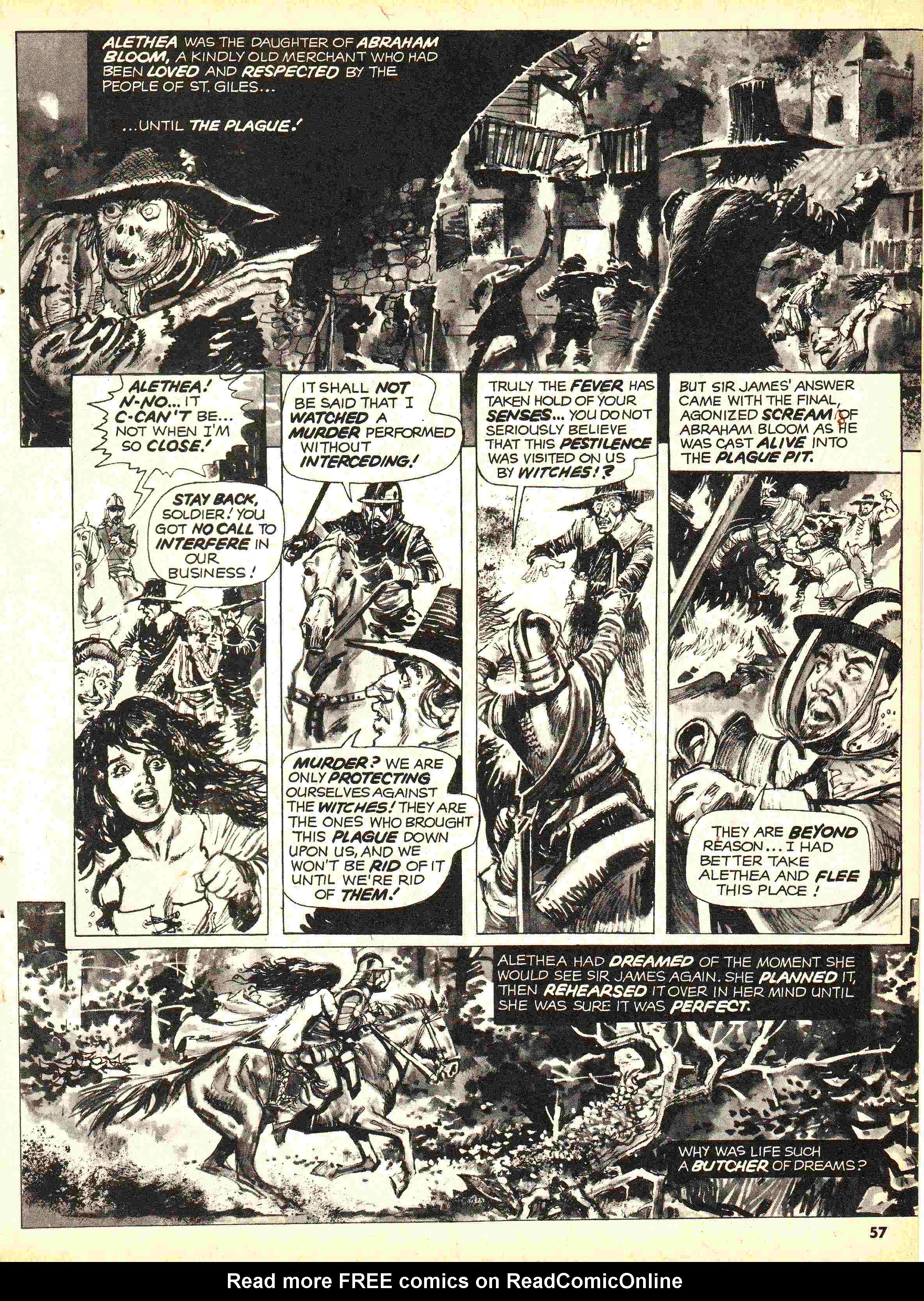Read online Vampirella (1969) comic -  Issue #45 - 57