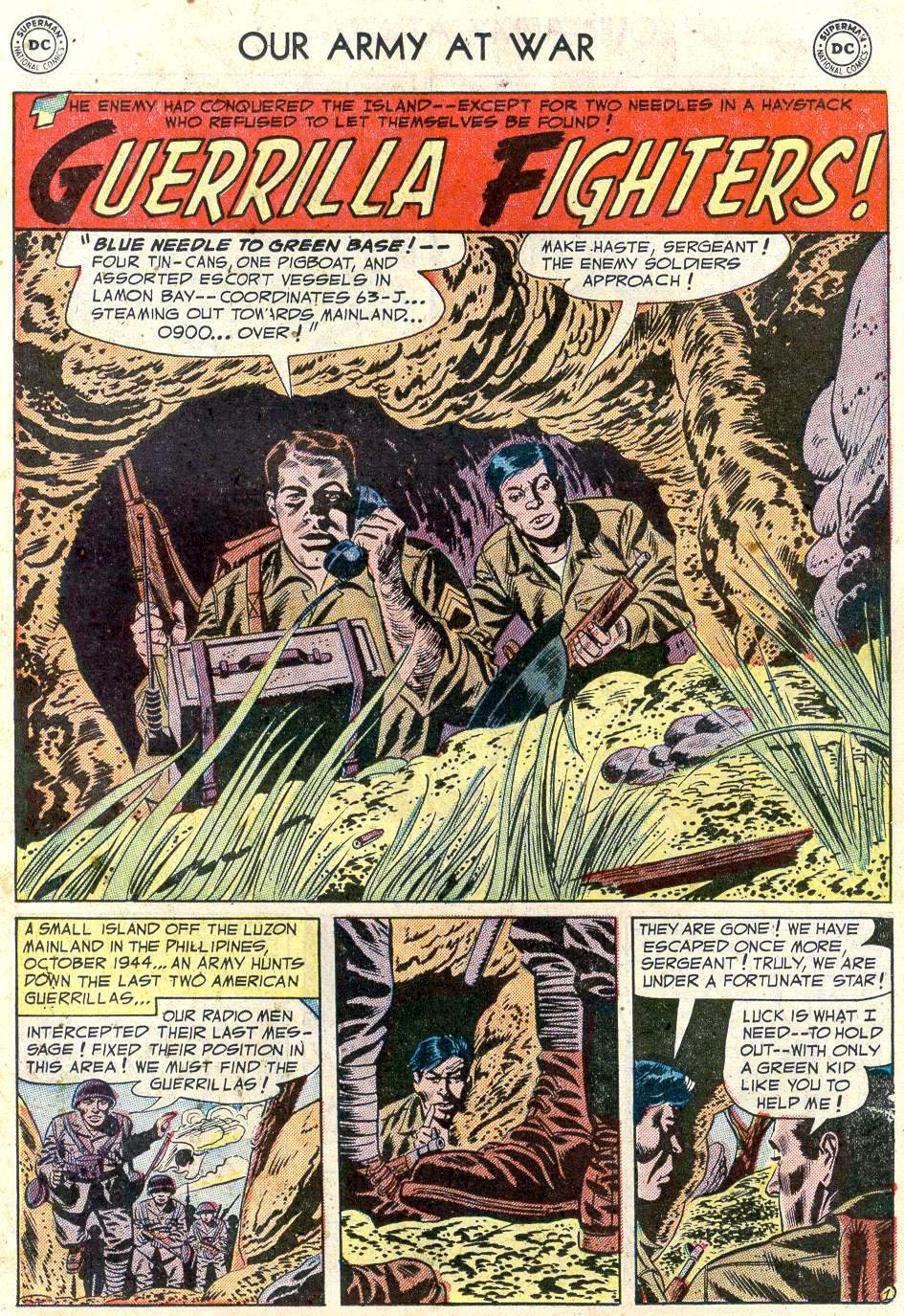 Read online Our Army at War (1952) comic -  Issue #11 - 11