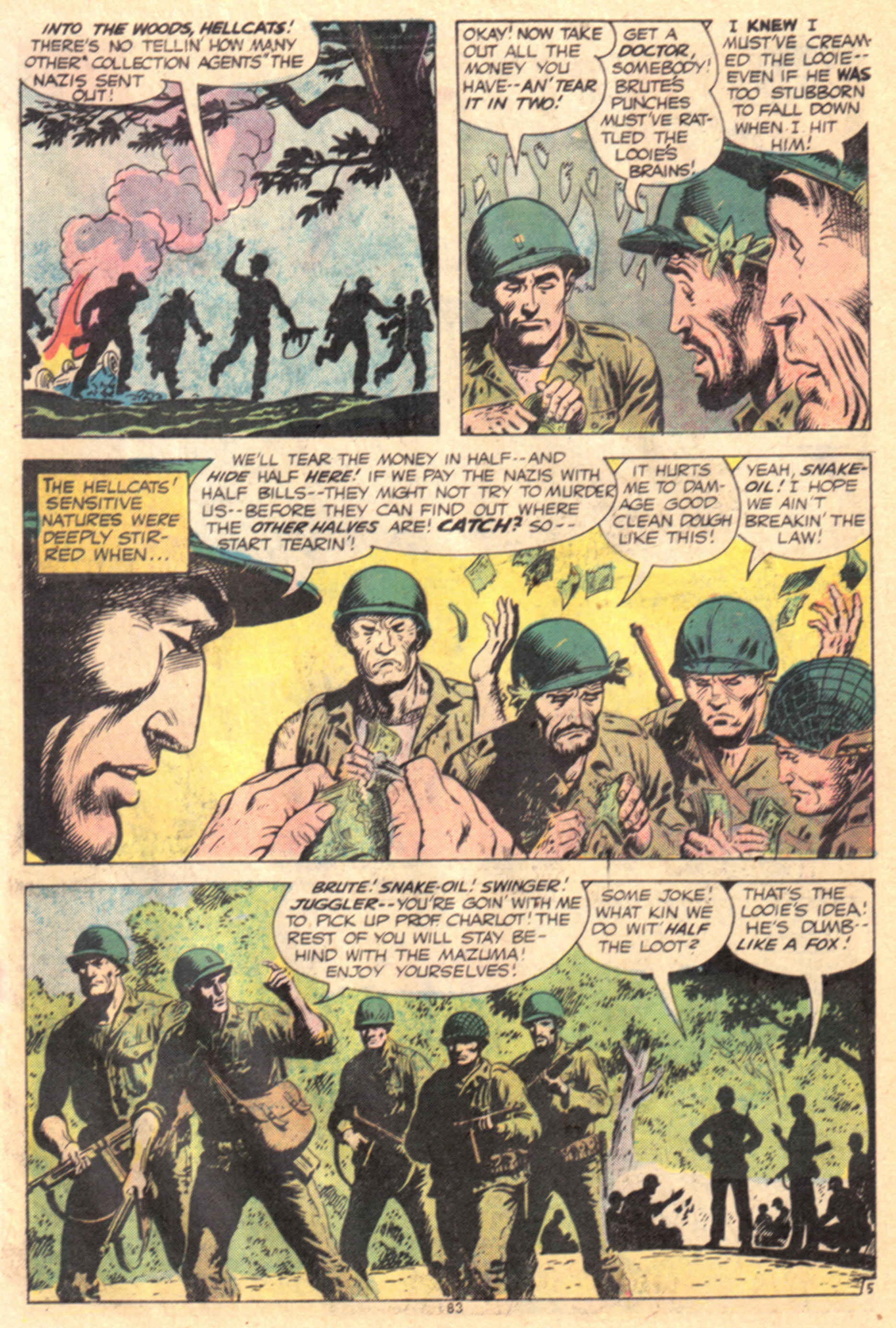 Read online Our Army at War (1952) comic -  Issue #269 - 83