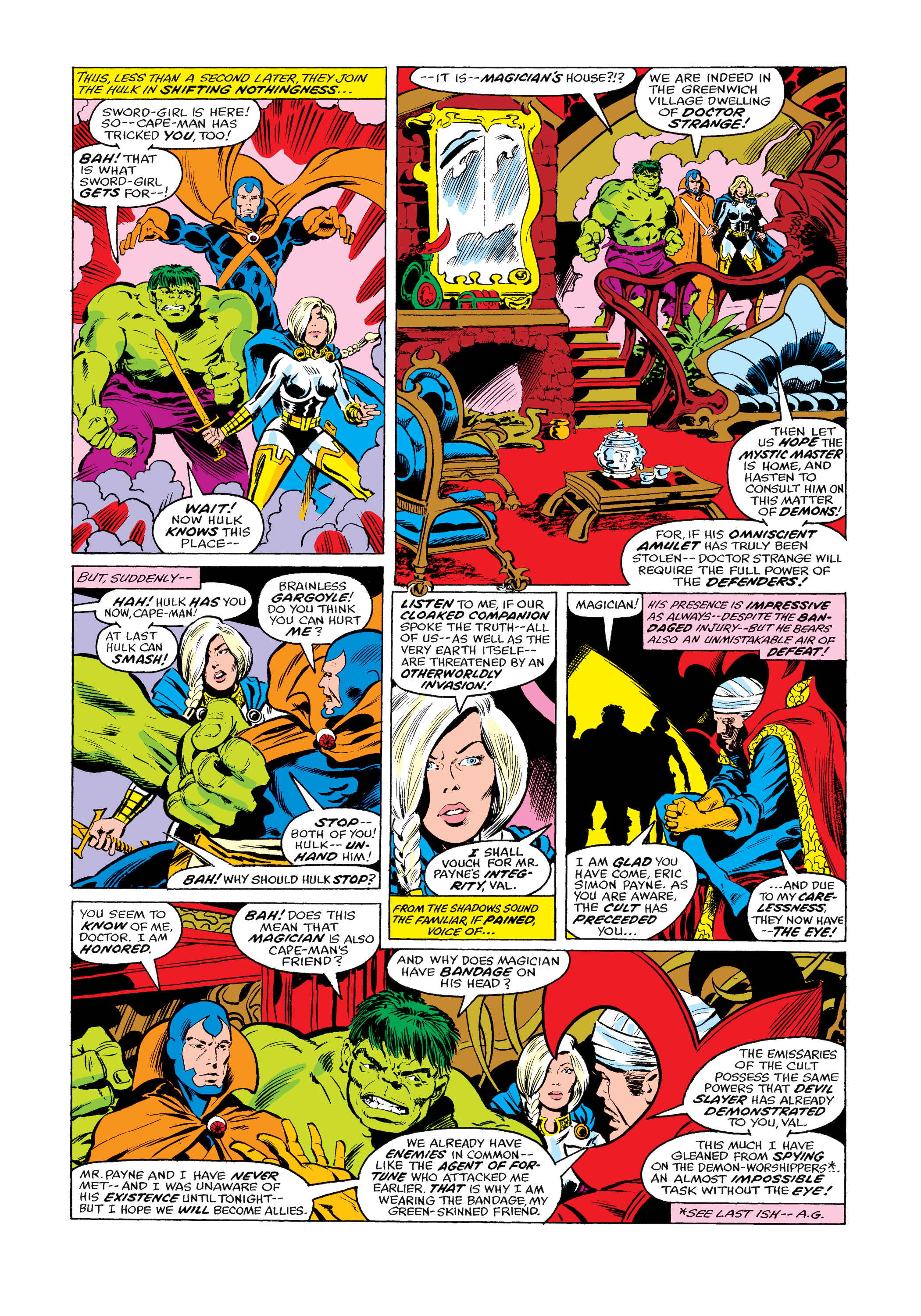Read online Marvel Masterworks: The Defenders comic -  Issue # TPB 7 (Part 1) - 29