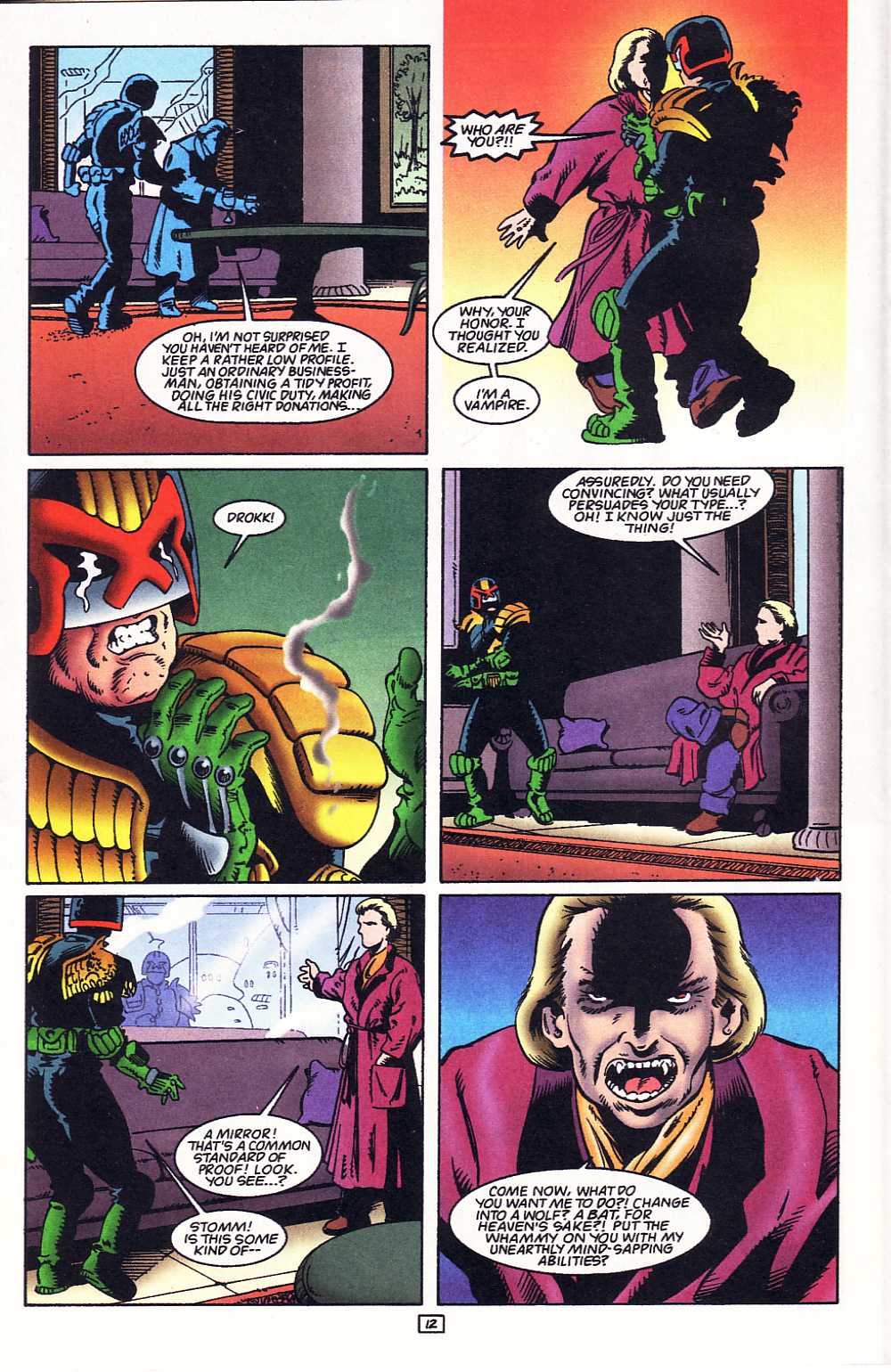 Read online Judge Dredd: Legends of the Law comic -  Issue #12 - 13