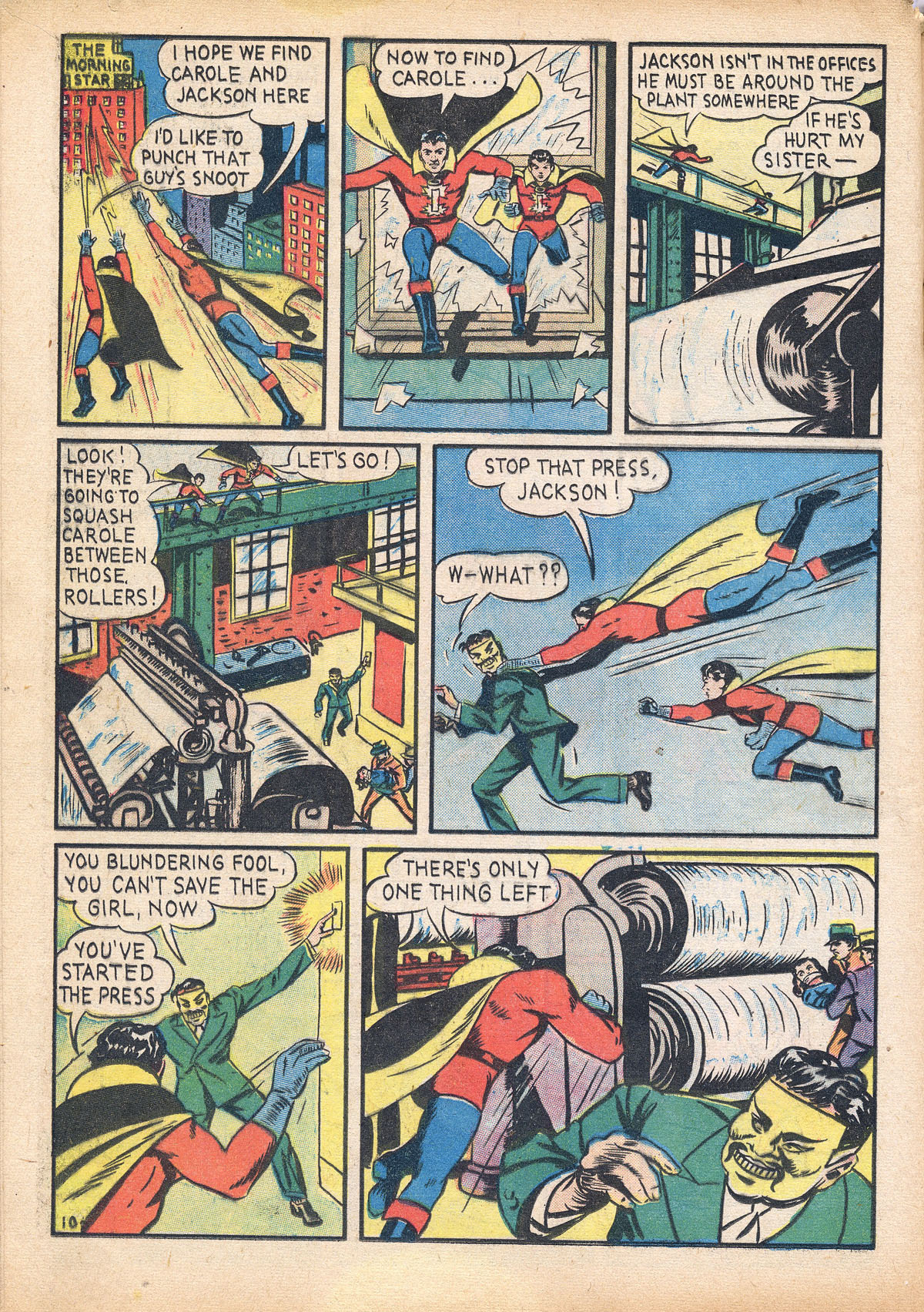 Read online Super-Mystery Comics comic -  Issue #4 - 12