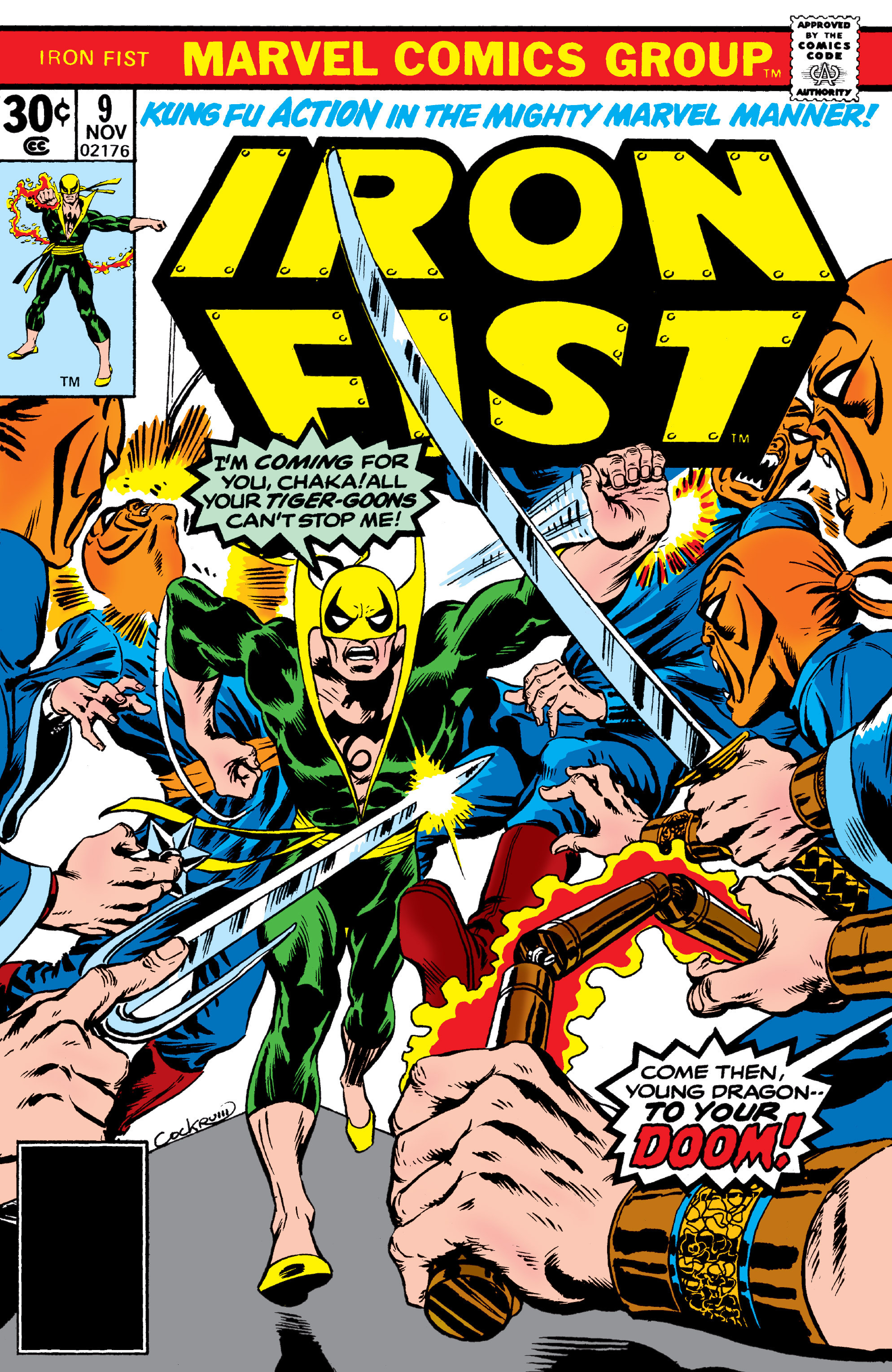 Read online Iron Fist (1975) comic -  Issue #9 - 1