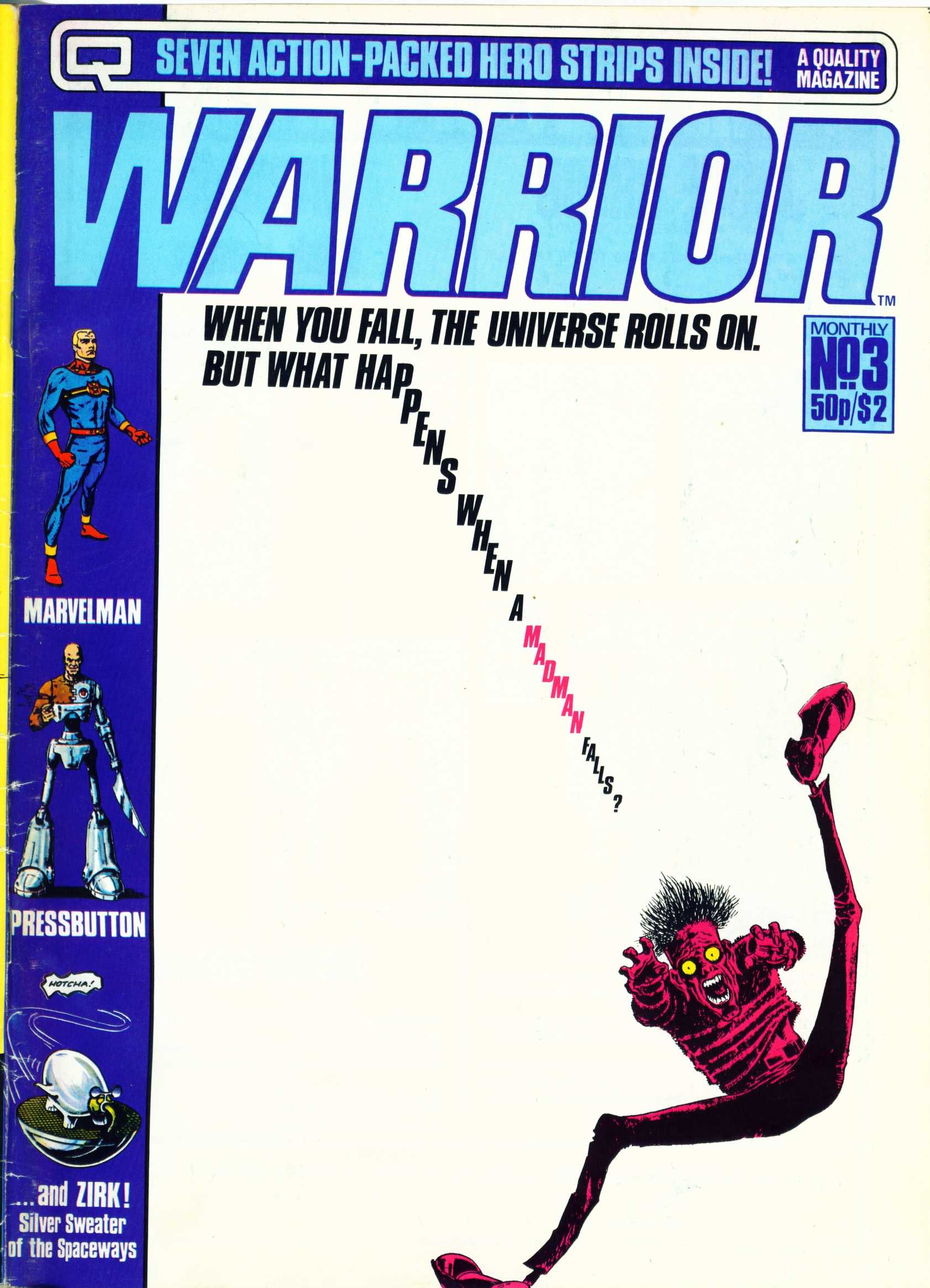 Read online Warrior comic -  Issue #3 - 1