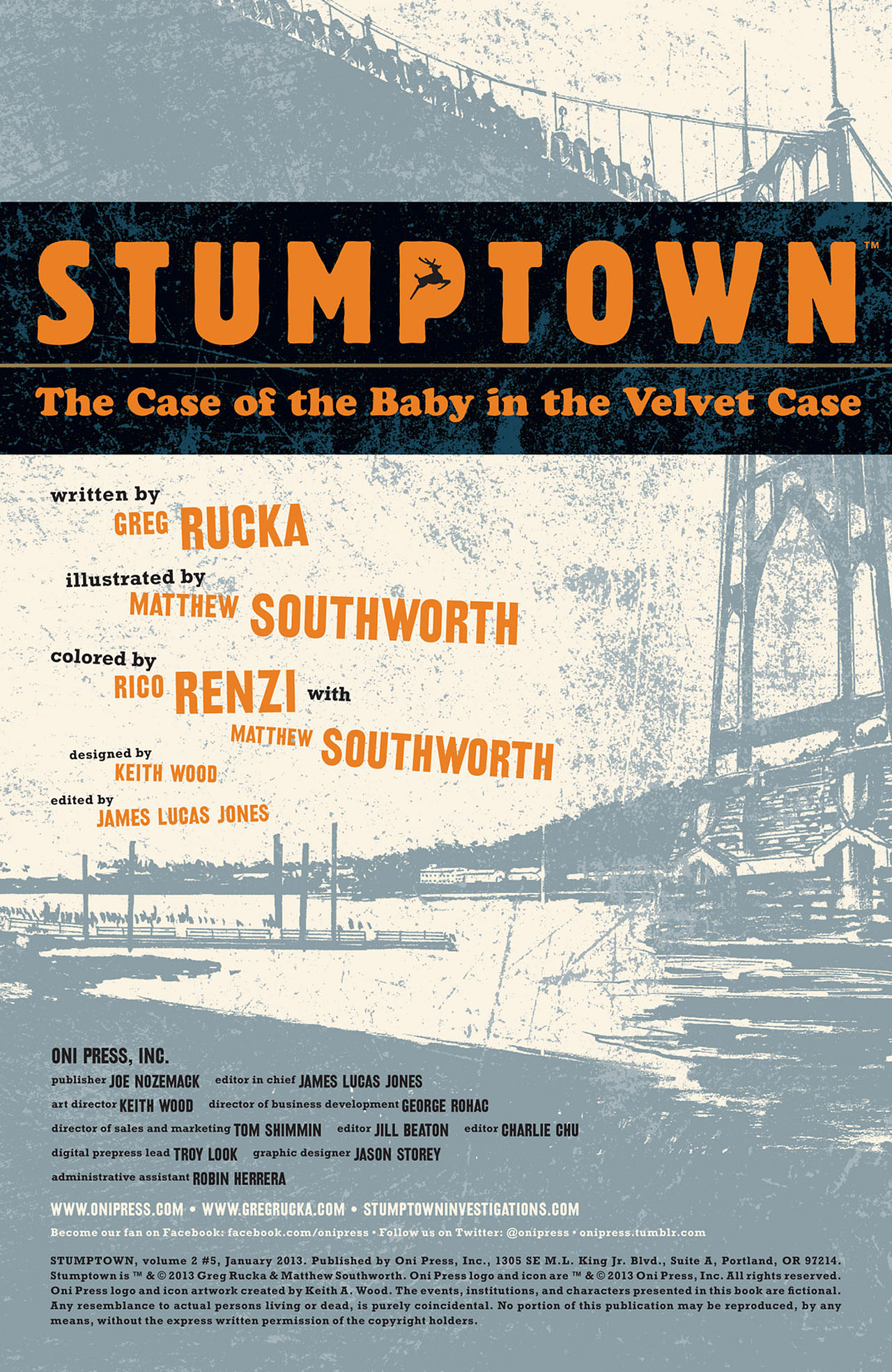 Read online Stumptown (2012) comic -  Issue #5 - 2