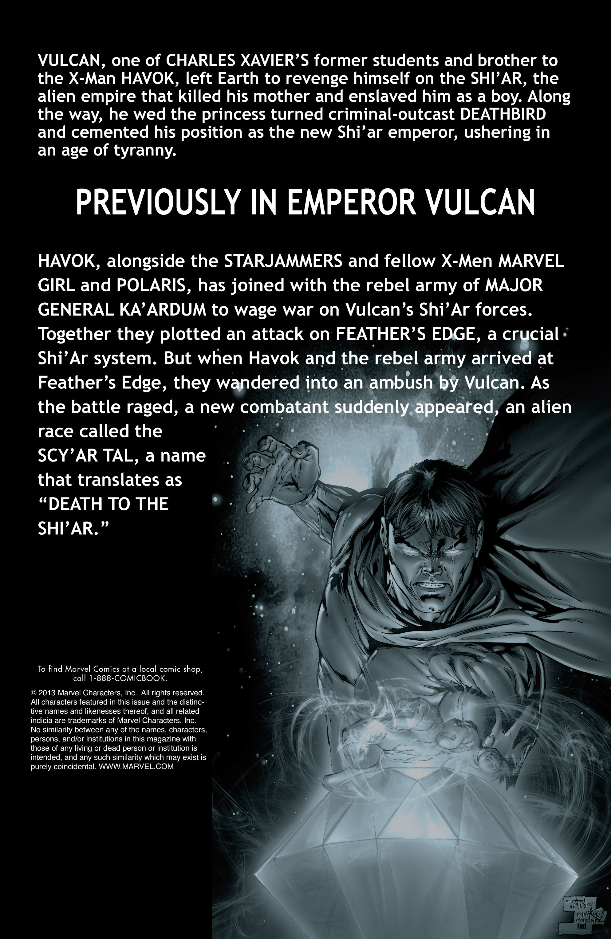 Read online X-Men: Emperor Vulcan comic -  Issue #2 - 2