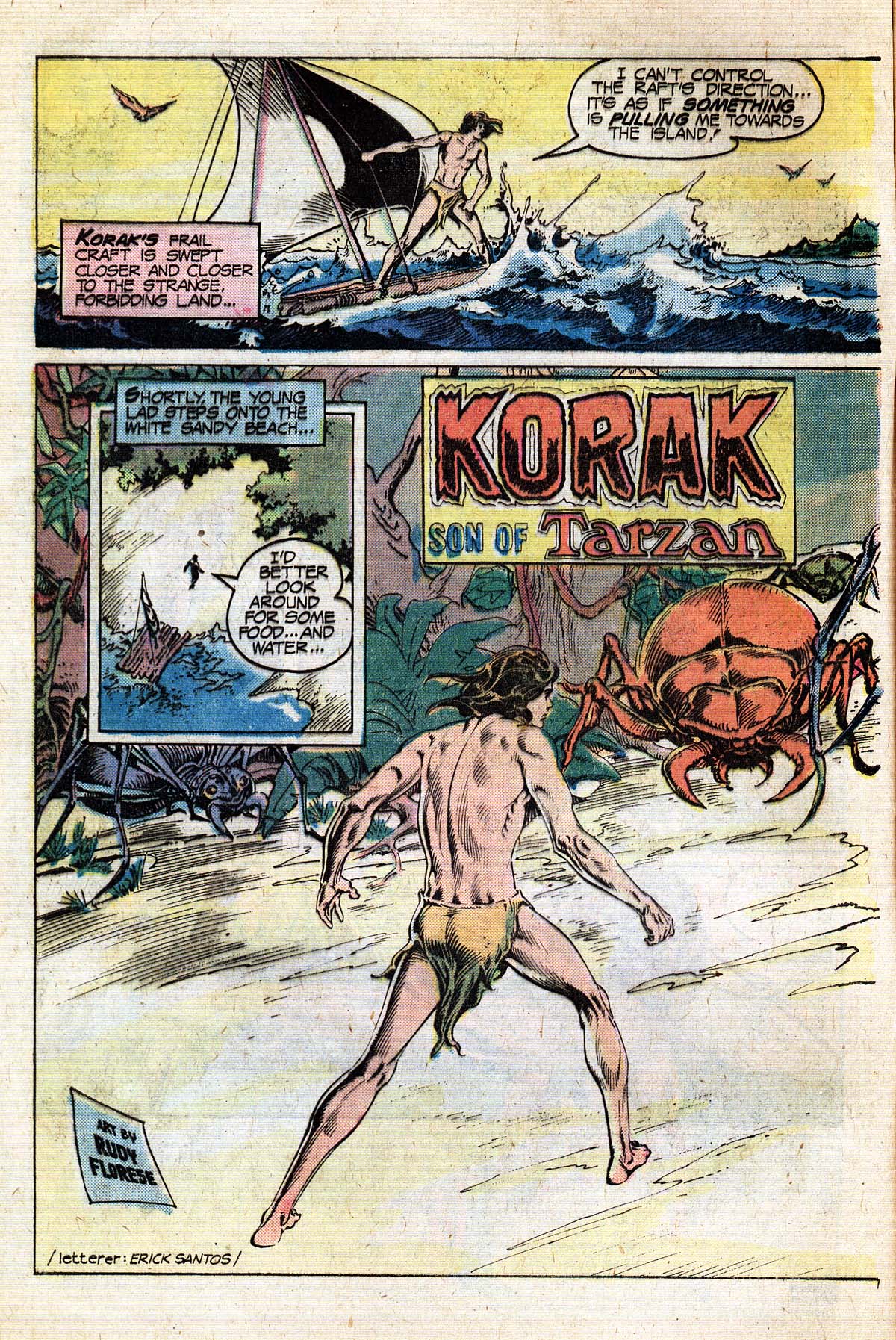 Read online Korak, Son of Tarzan (1972) comic -  Issue #58 - 4