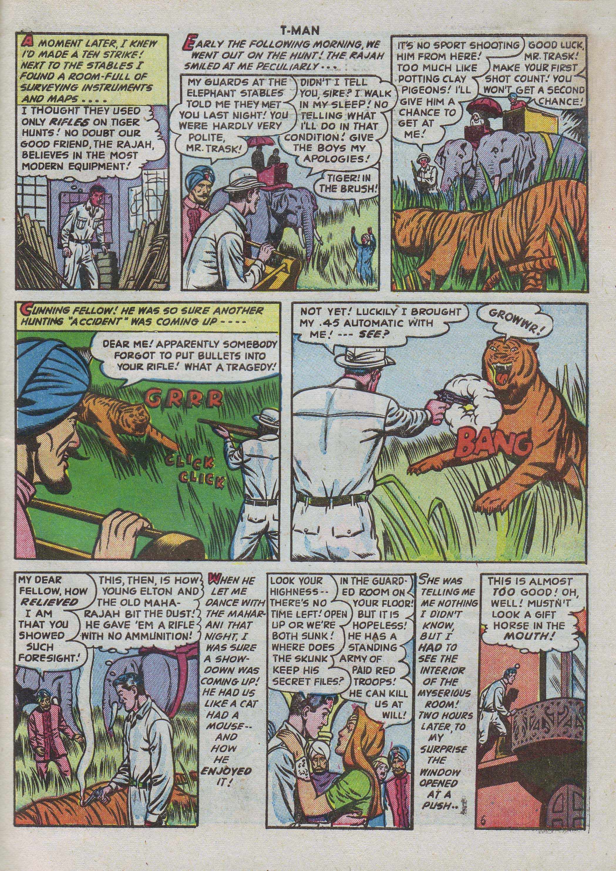 Read online T-Man: World Wide Trouble Shooter comic -  Issue #8 - 31