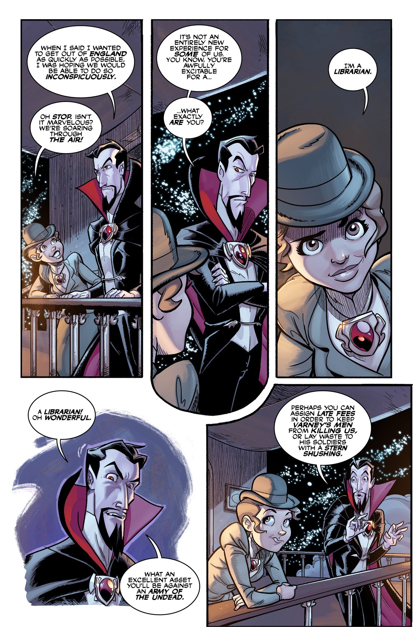 Read online Dracula the Unconquered comic -  Issue #3 - 3