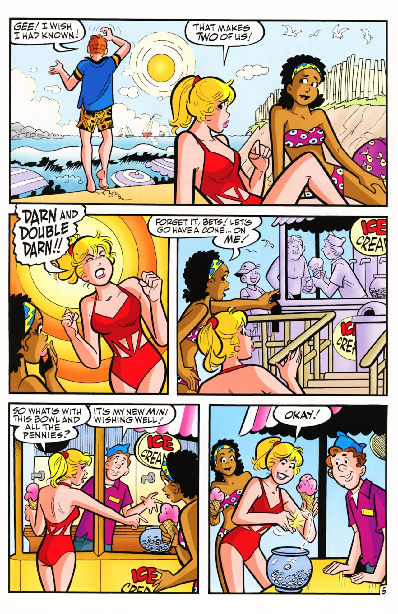 Read online Betty comic -  Issue #186 - 9