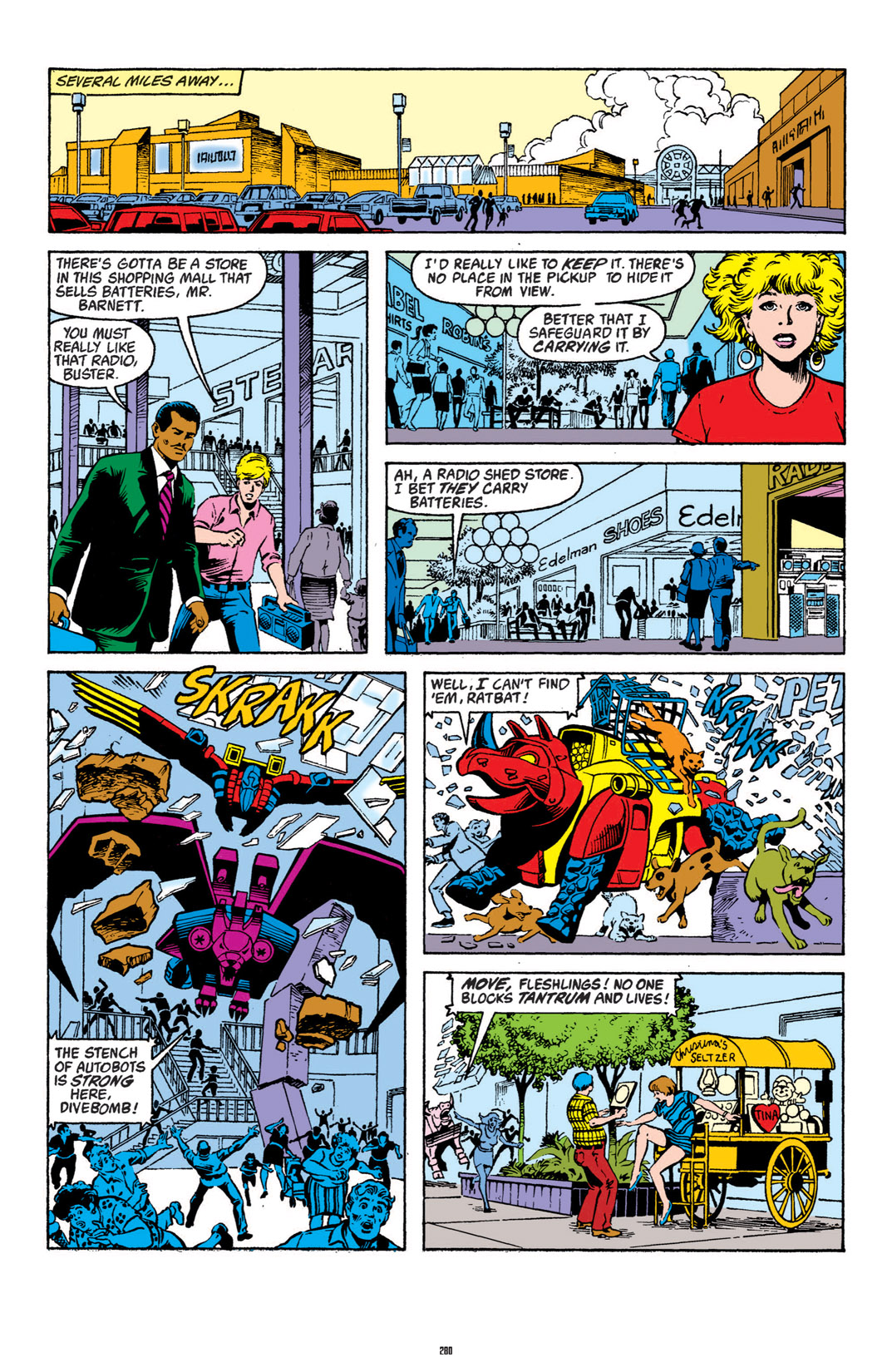 Read online The Transformers Classics comic -  Issue # TPB 3 - 281
