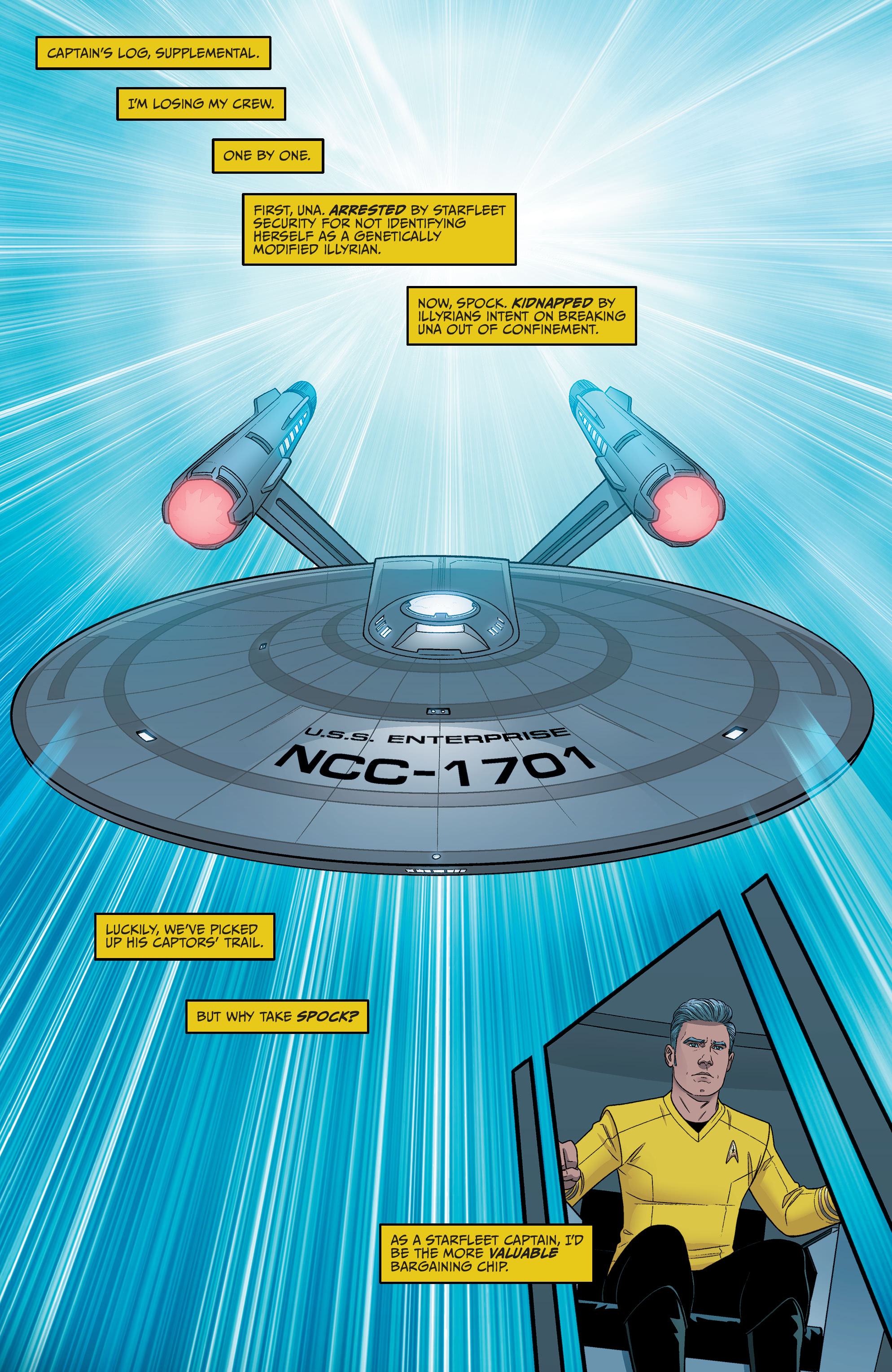 Read online Star Trek: Strange New Worlds - The Illyrian Enigma comic -  Issue #3 - 3