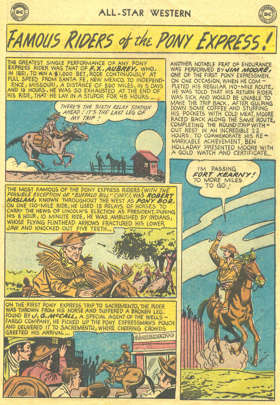 Read online All-Star Western (1951) comic -  Issue #88 - 9